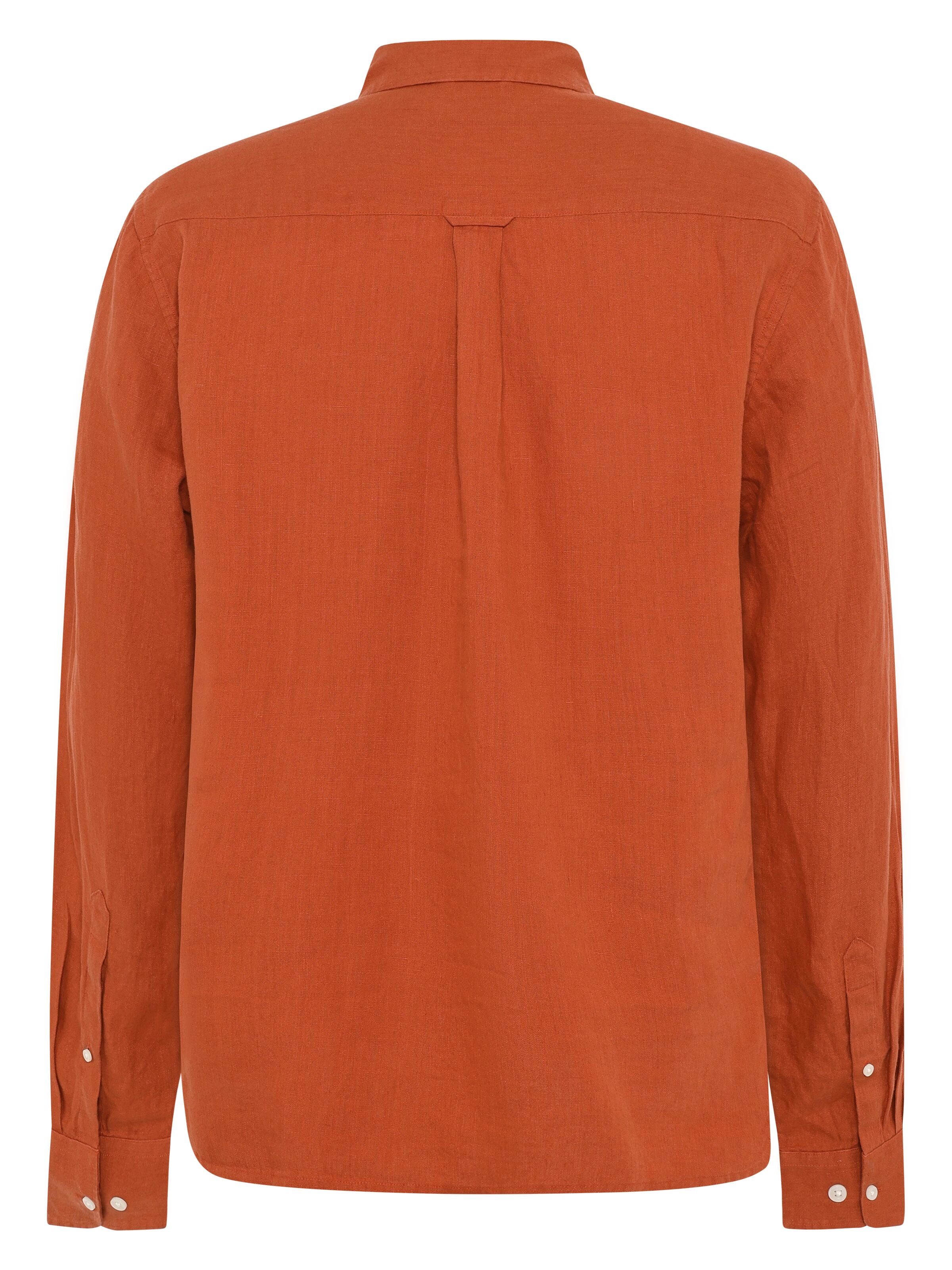 Regular Hemd aus Bio-Leinen - GOTS/Vegan