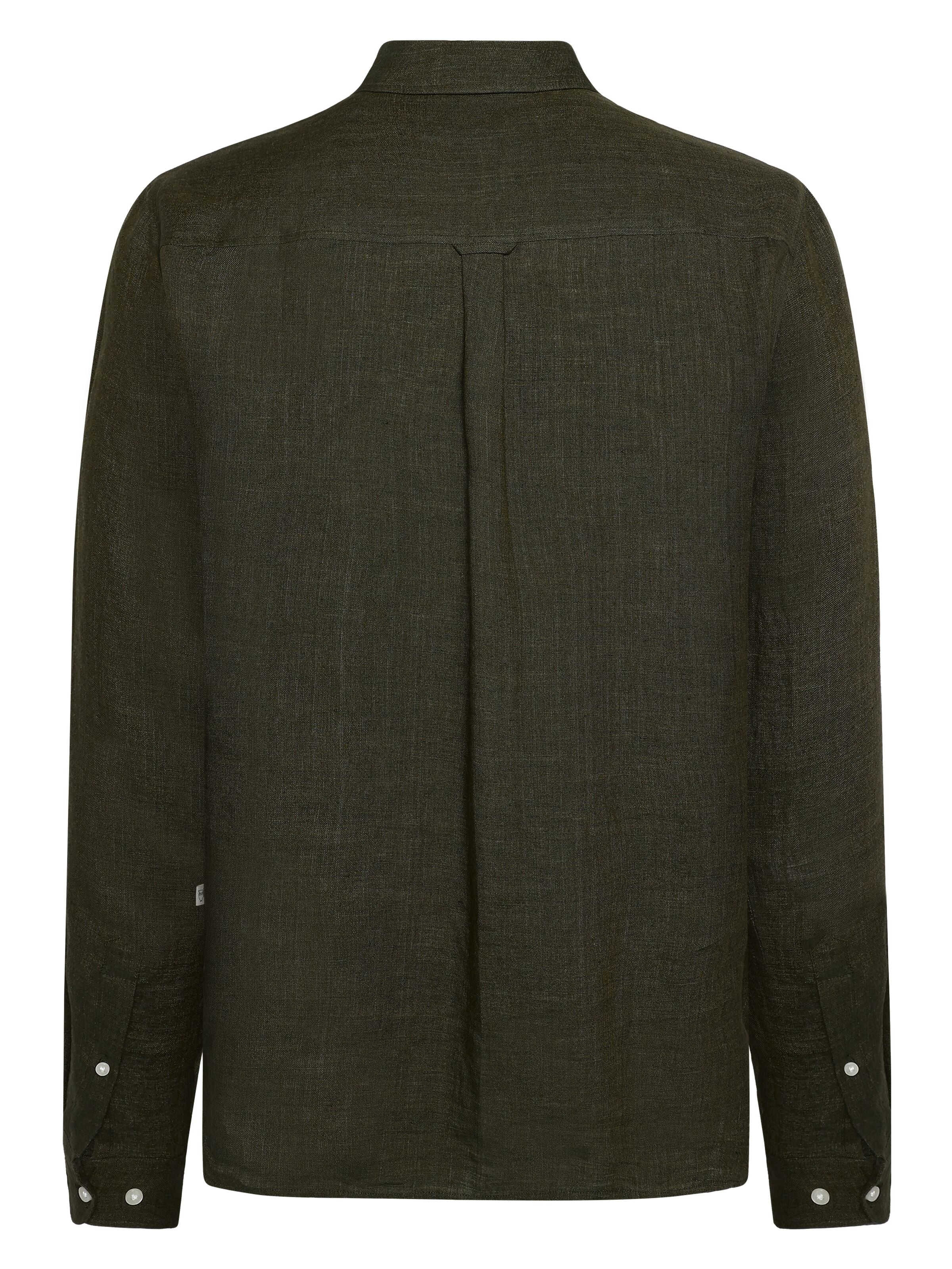 Regular Hemd aus Bio-Leinen - GOTS/Vegan