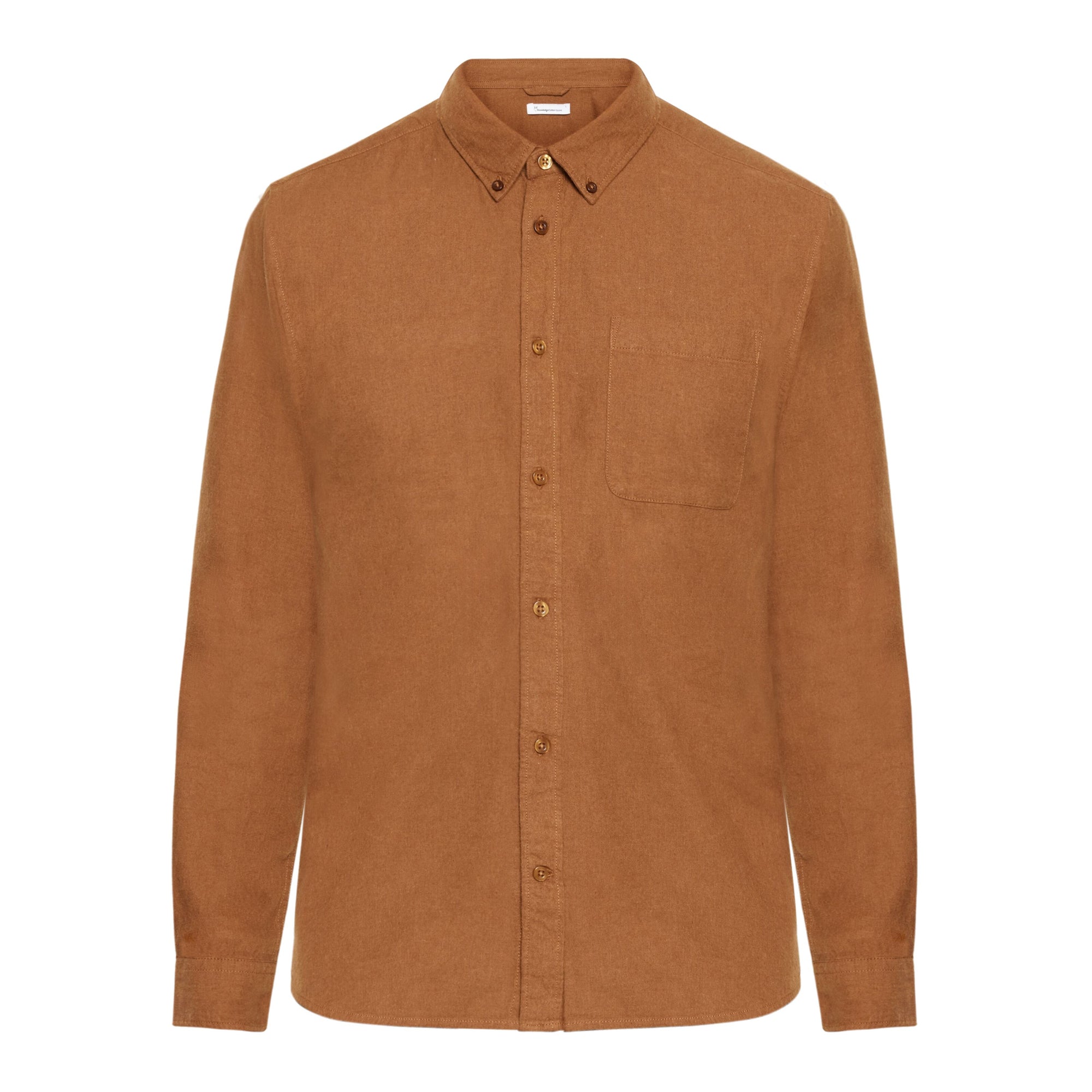 Flanell-Hemd MELANGE aus Bio-Baumwolle
