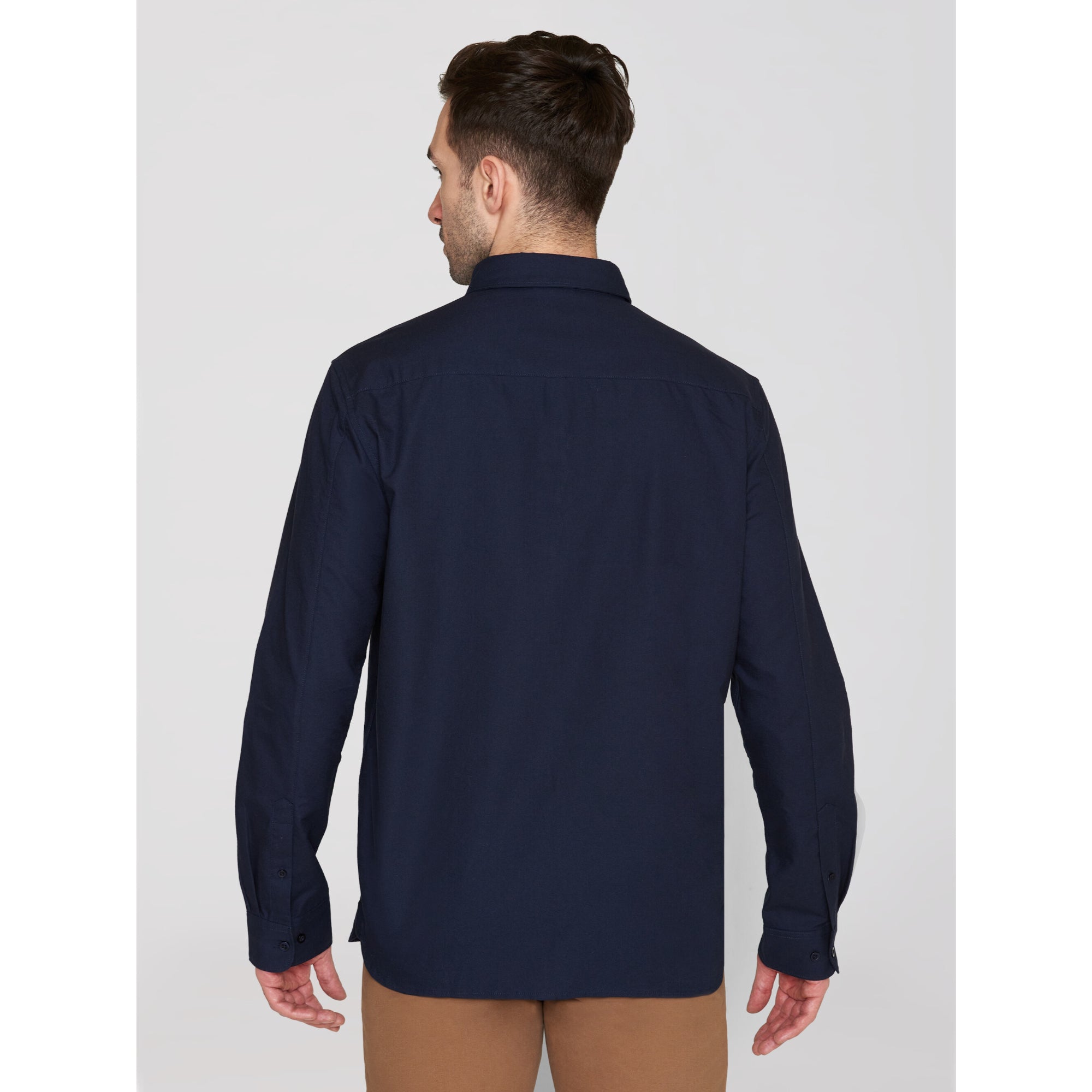 Regular Hemd HARALD Small Owl Oxford aus Bio-Baumwolle - ROC/GOTS/Vegan