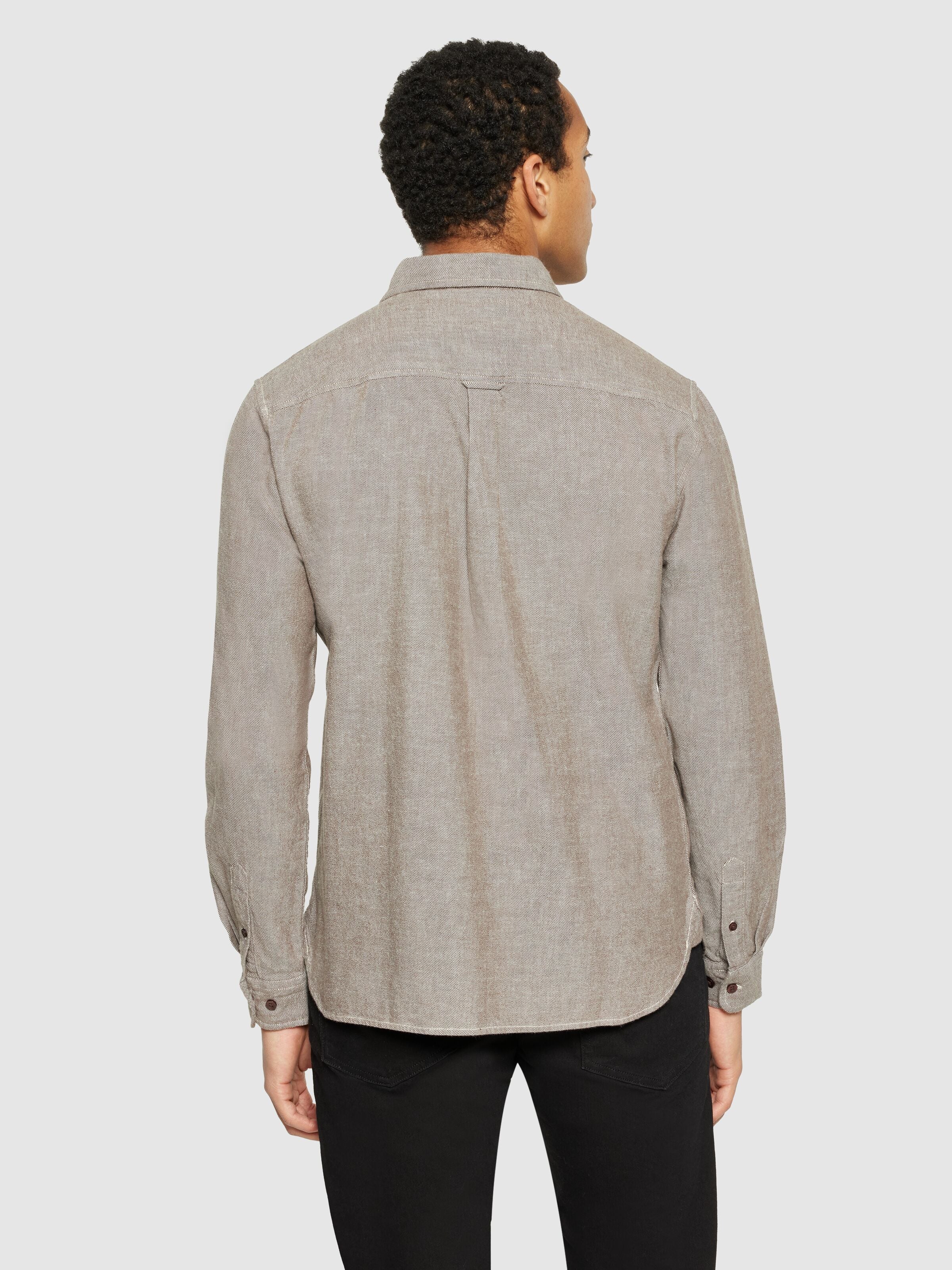Heavy Twill Flannel Hemd Regular Fit aus Bio-Baumwolle