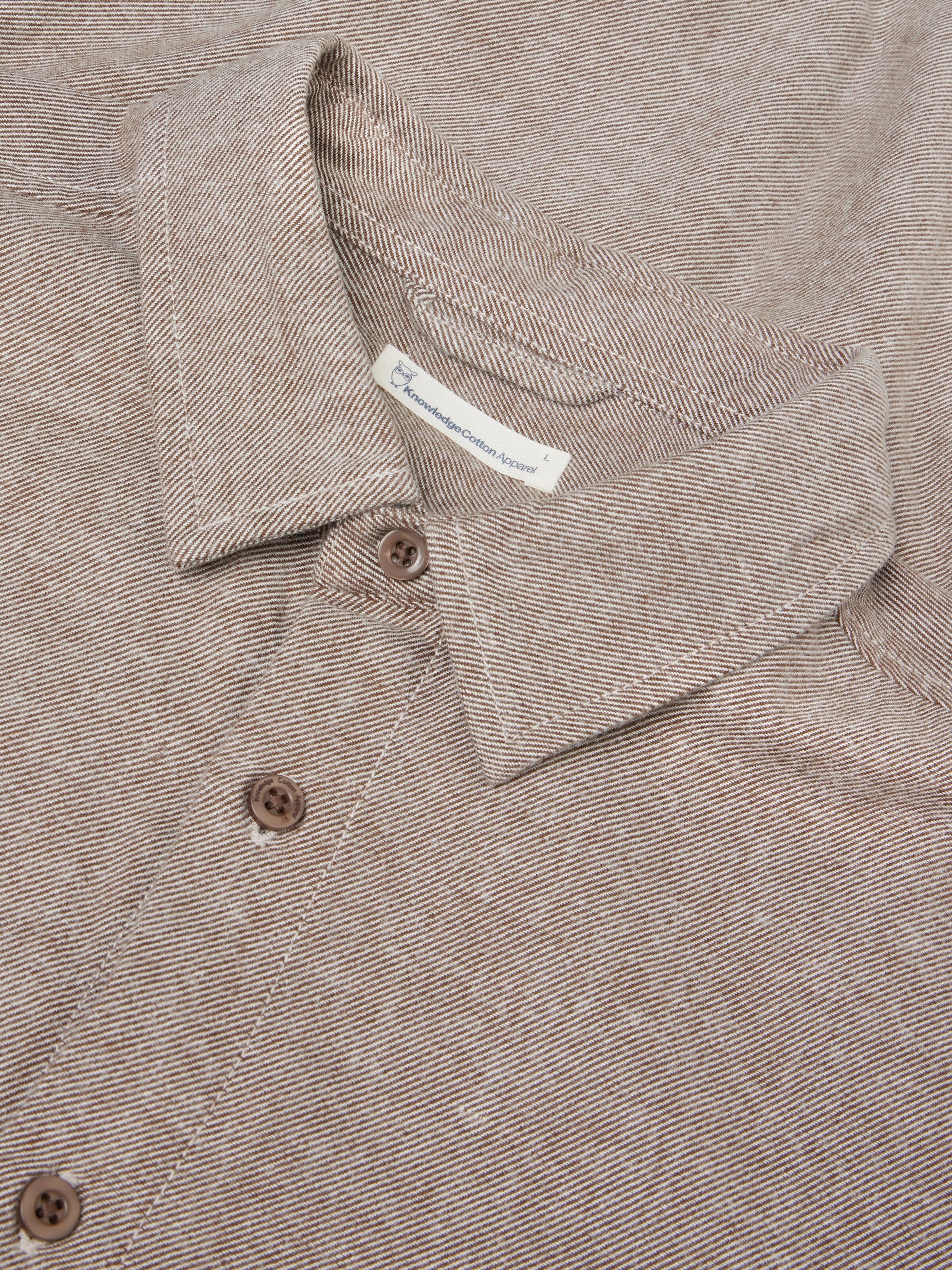 Heavy Twill Flannel Hemd Regular Fit aus Bio-Baumwolle