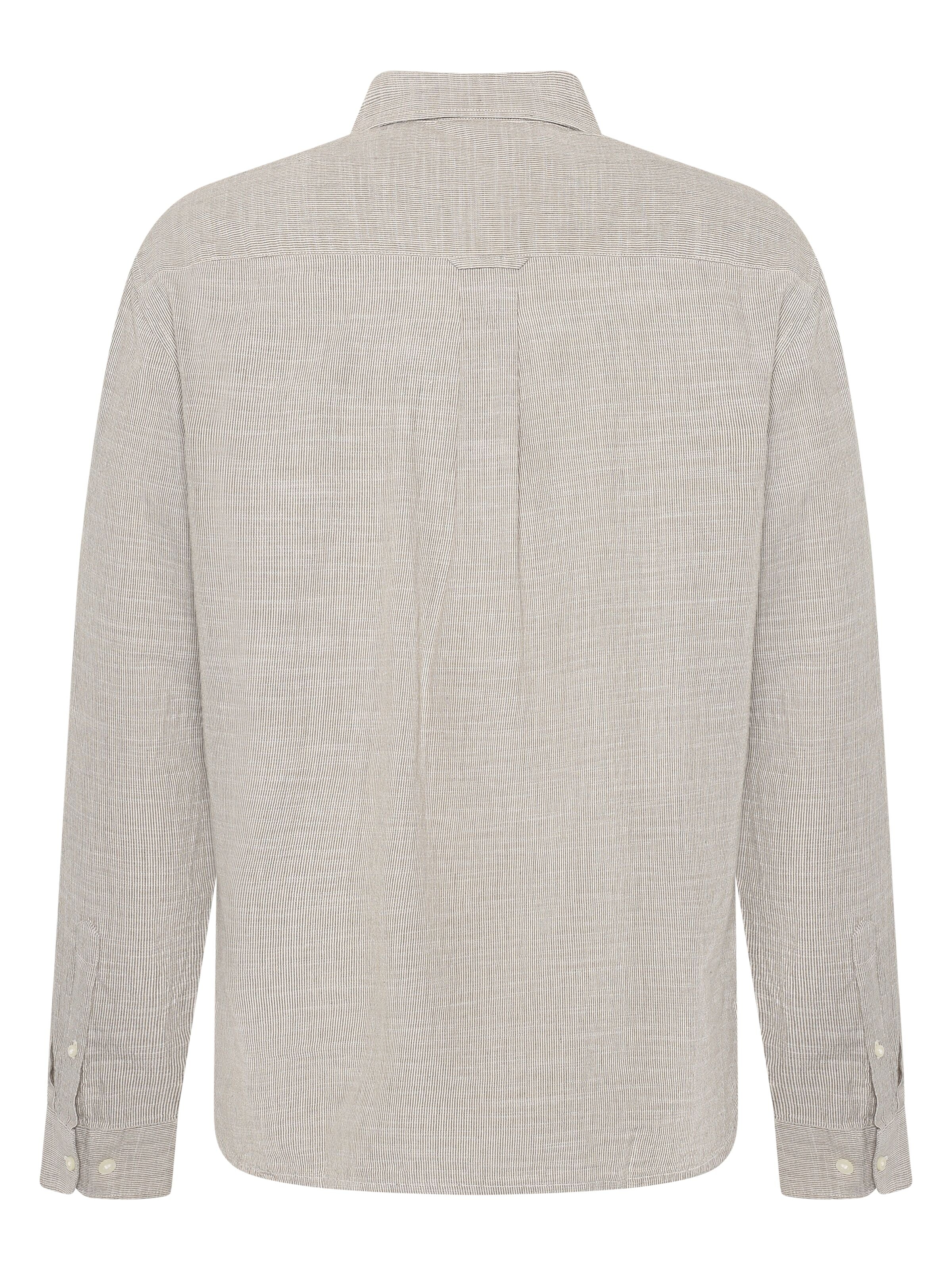 Streifenhemd DUNE regular aus Bio-Baumwolle