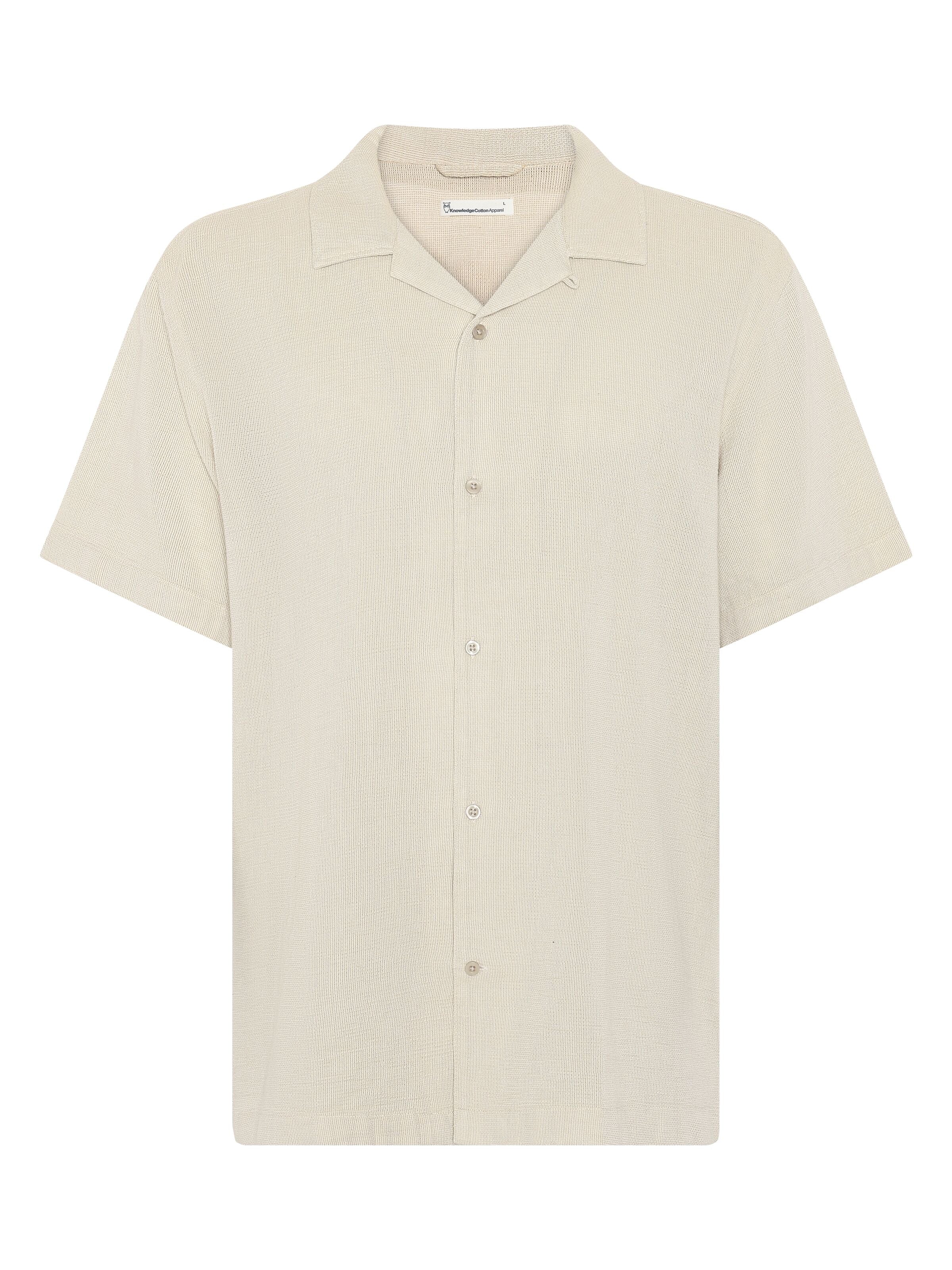 Lockeres Kurzarmhemd aus Bio-Baumwolle