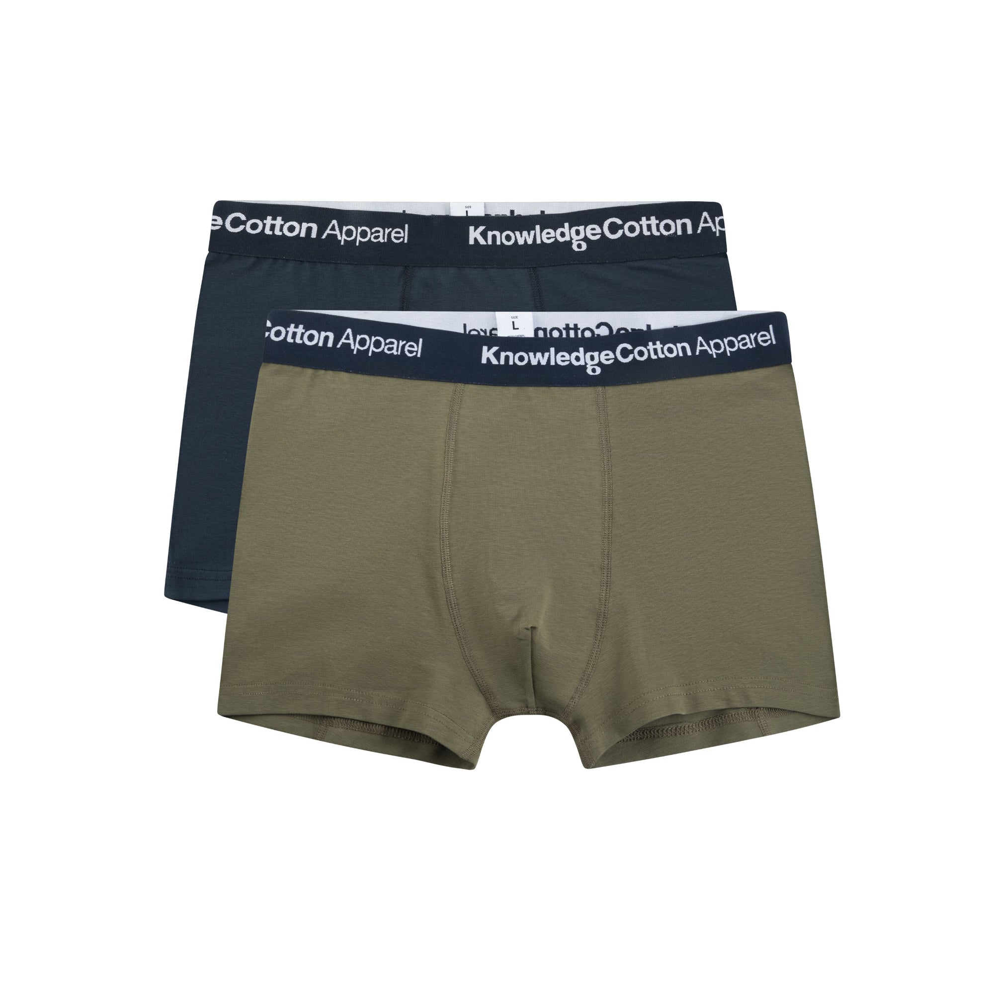 2er Pack Boxershorts Stretch Unterwäsche aus Bio-Baumwolle ROC/GOTS/Vegan