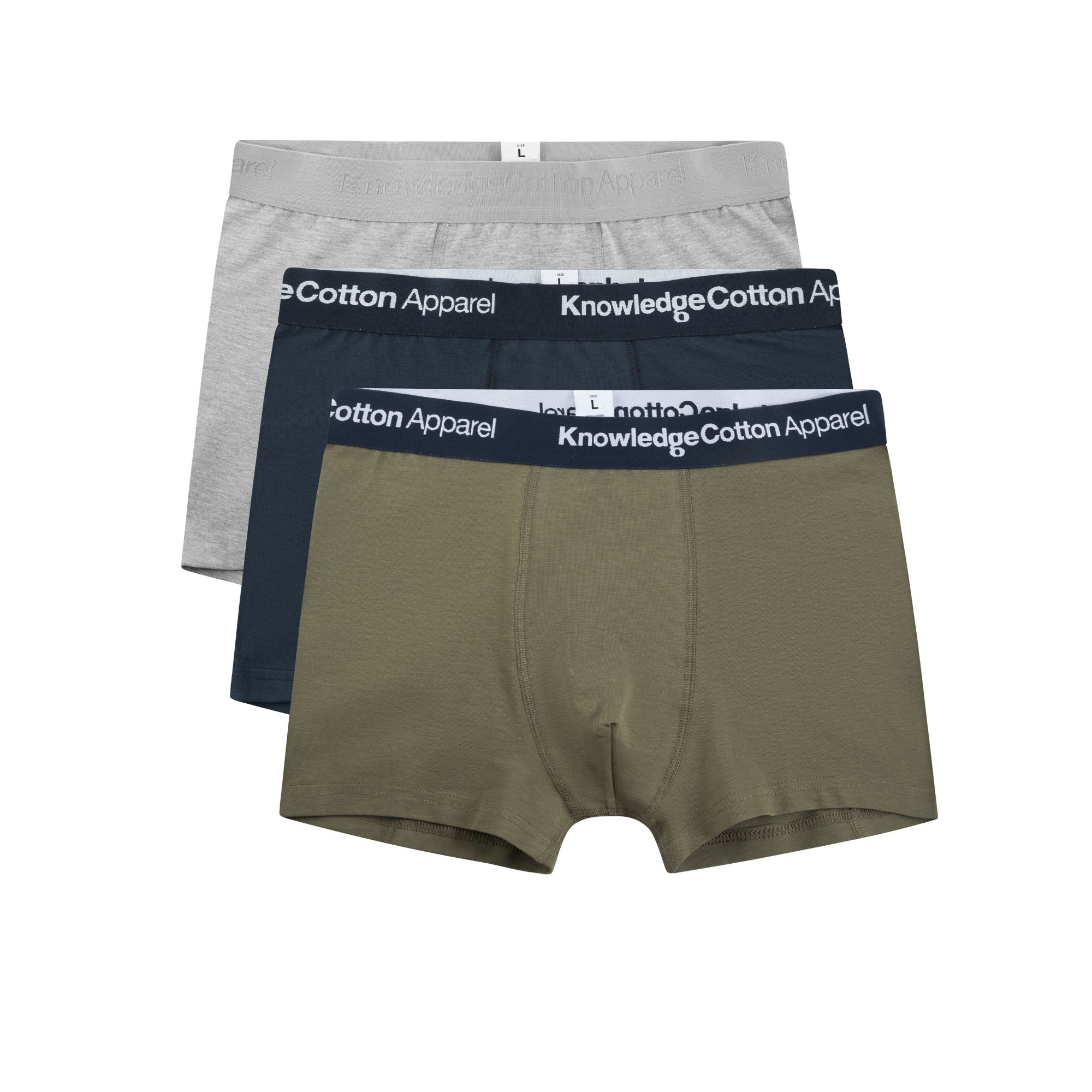 3-Pack Boxershorts MIXED aus Bio-Baumwolle