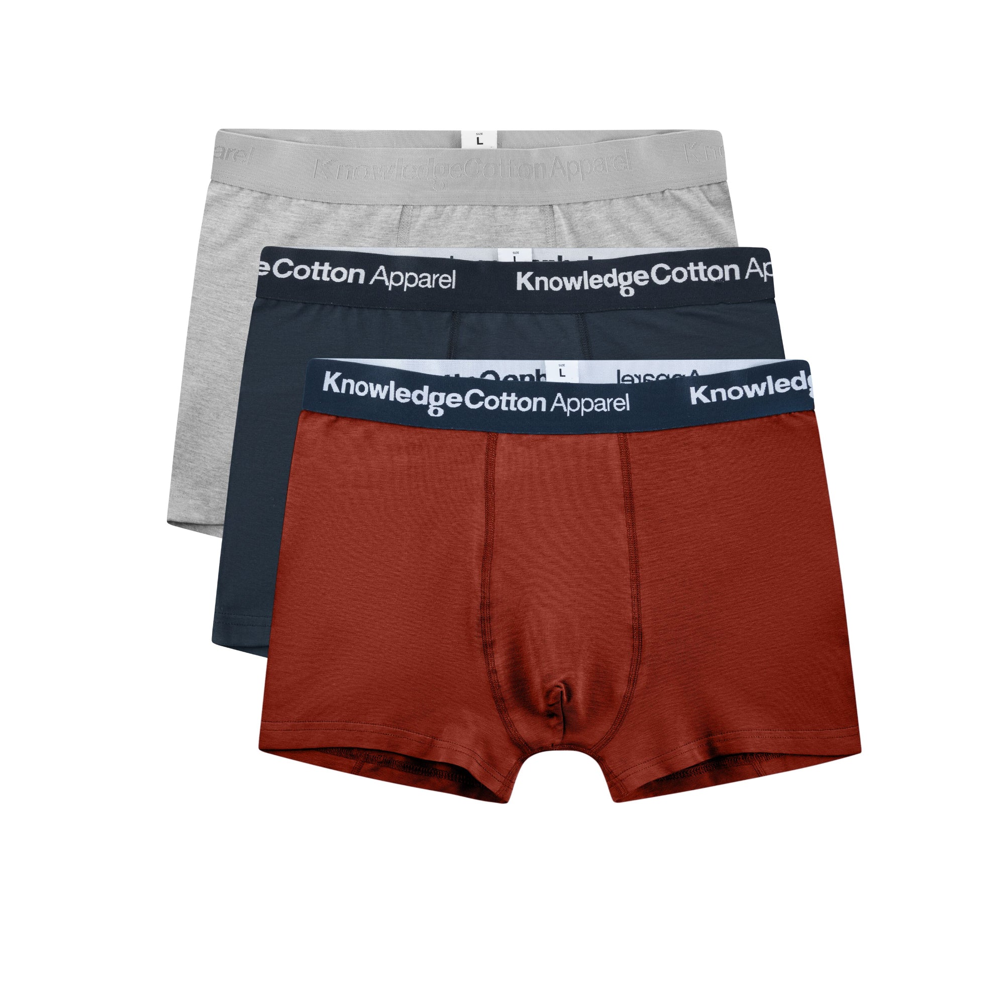 3-Pack Boxershorts MIXED aus Bio-Baumwolle