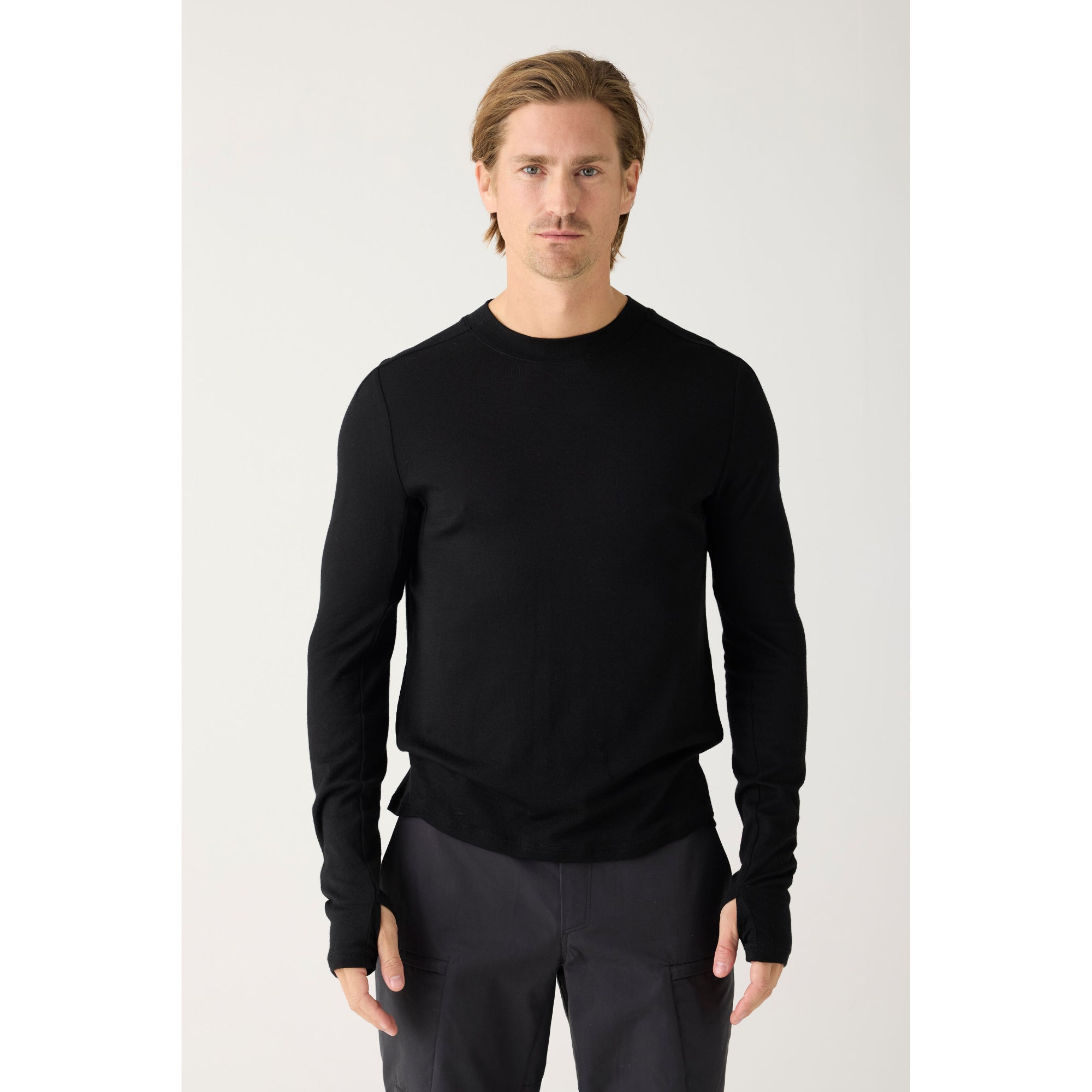 Pullover DYNAMIC Langarmshirt aus Merinowolle - Herren