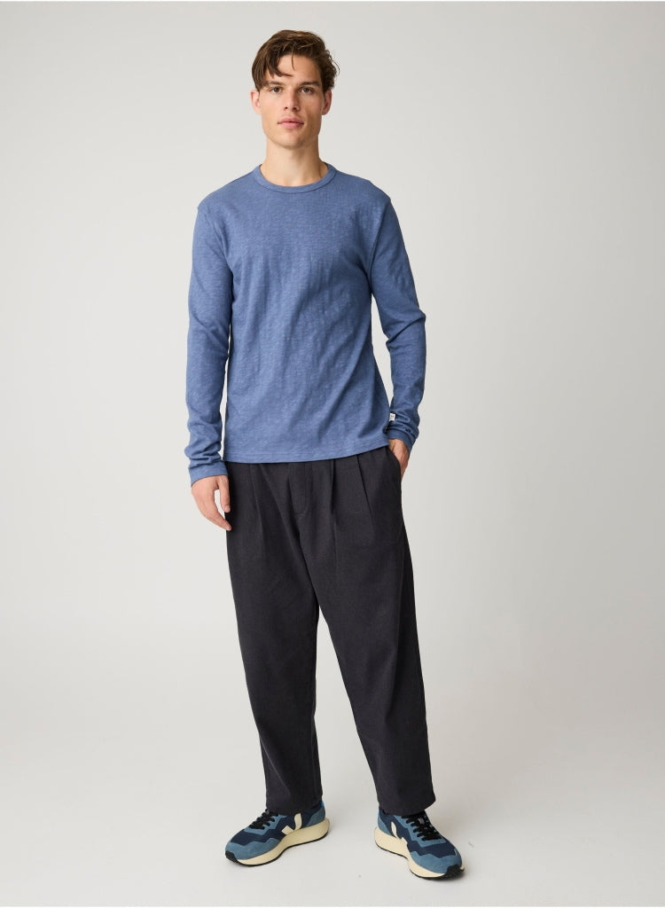 Langarmshirt Slub-Jersey aus Bio-Baumwolle