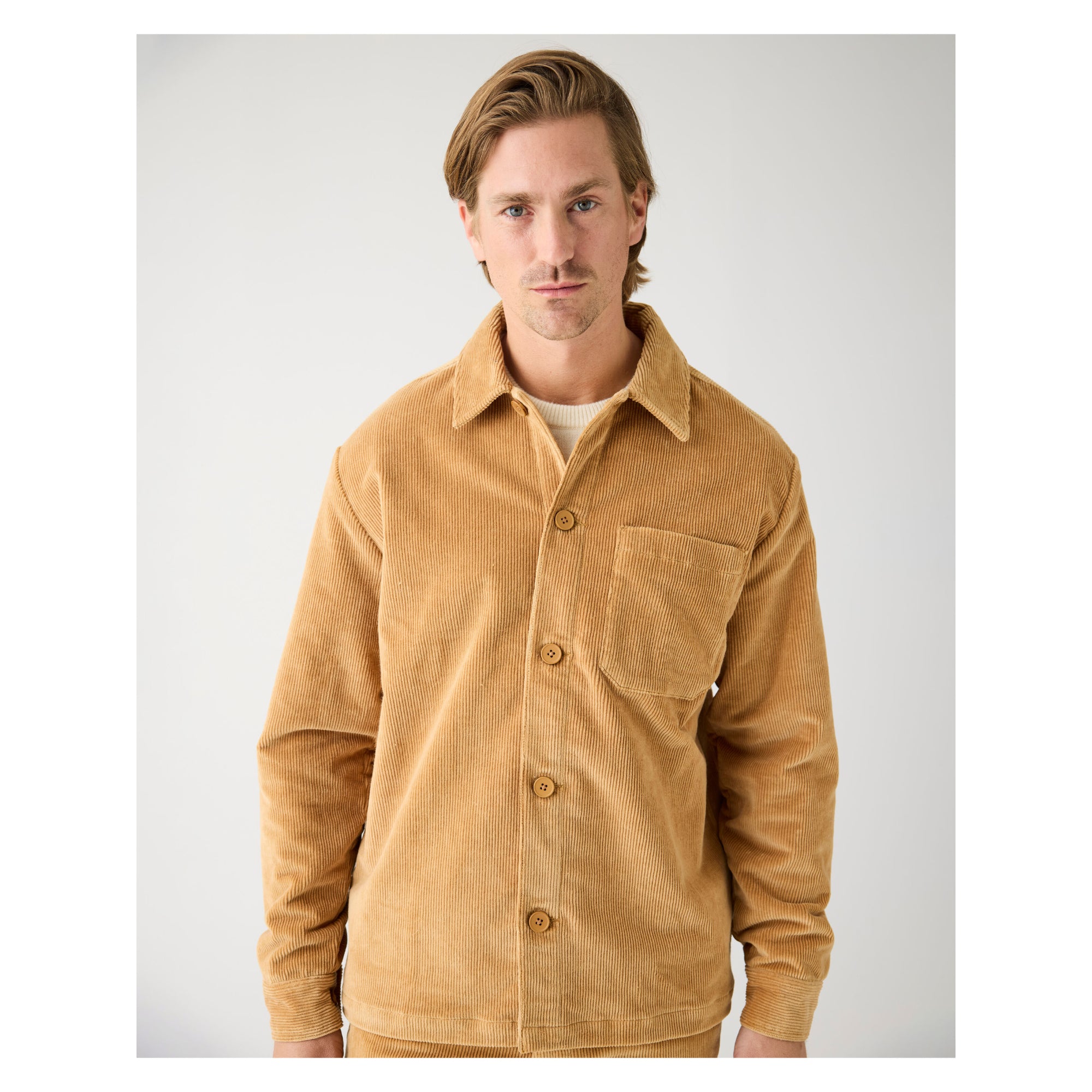 Cord-Hemd 8-WALES Overshirt aus Bio-Baumwolle
