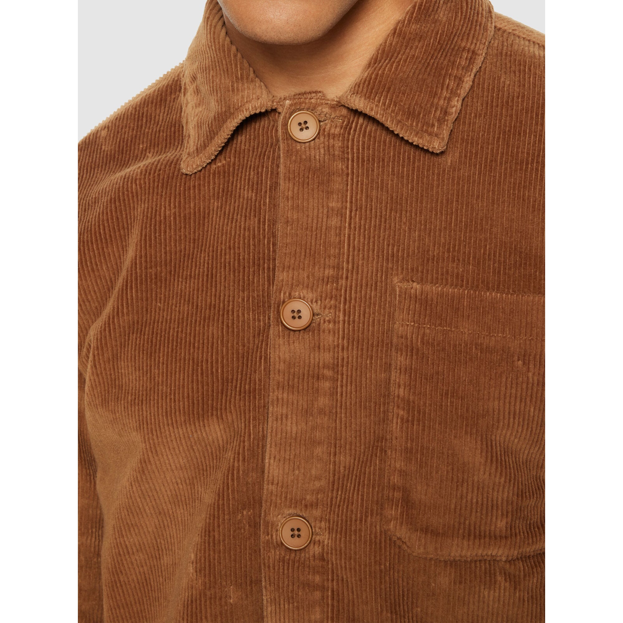 Cord-Hemd 8-WALES Overshirt aus Bio-Baumwolle