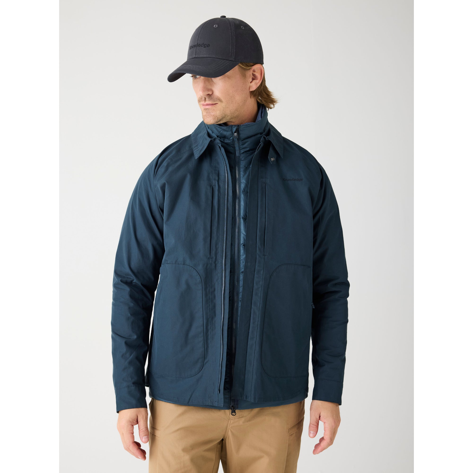 Jacke VENT CANVAS 200 aus Bio-Baumwolle - Herren
