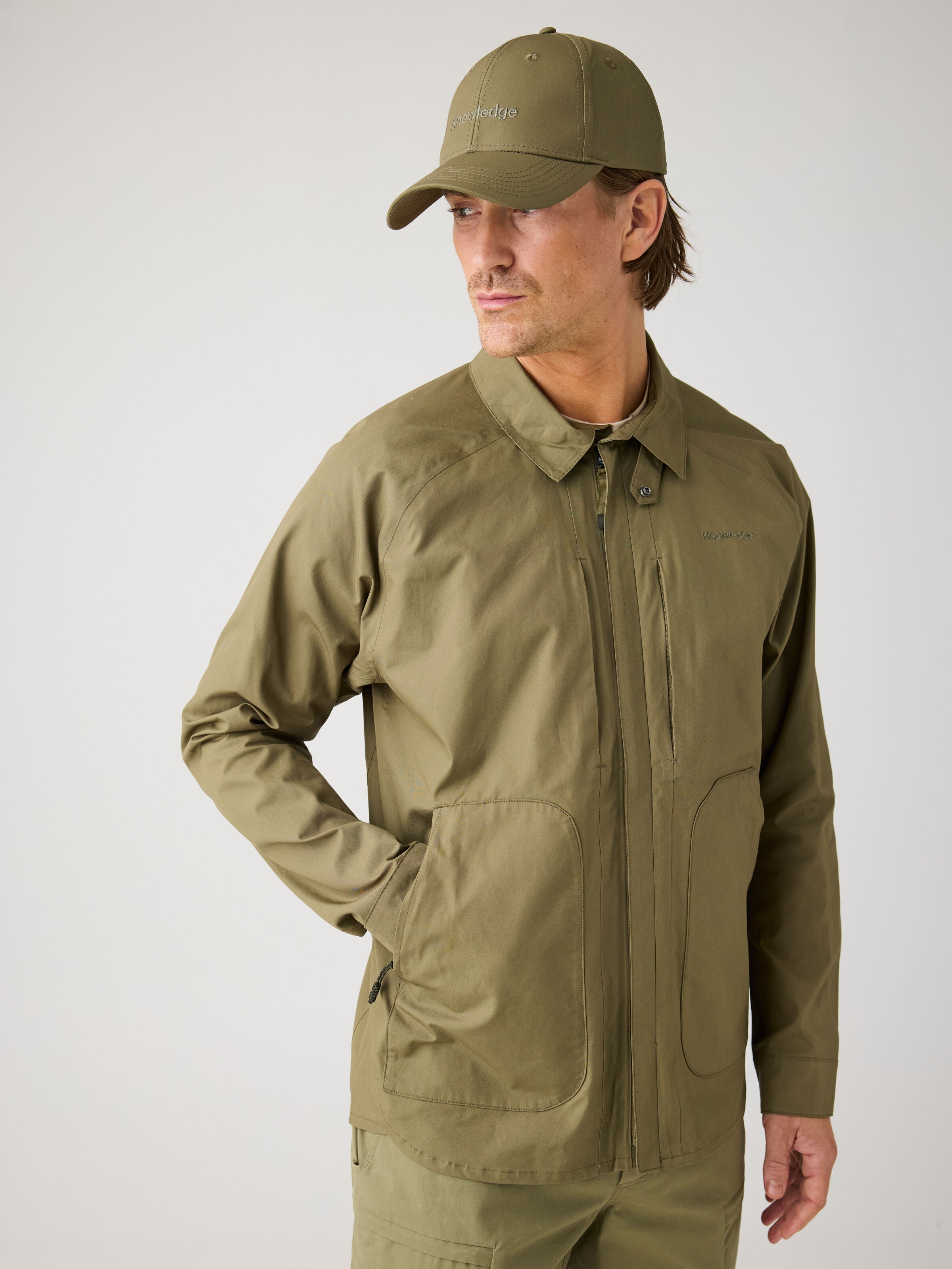 Jacke VENT CANVAS 200 aus Bio-Baumwolle - Herren