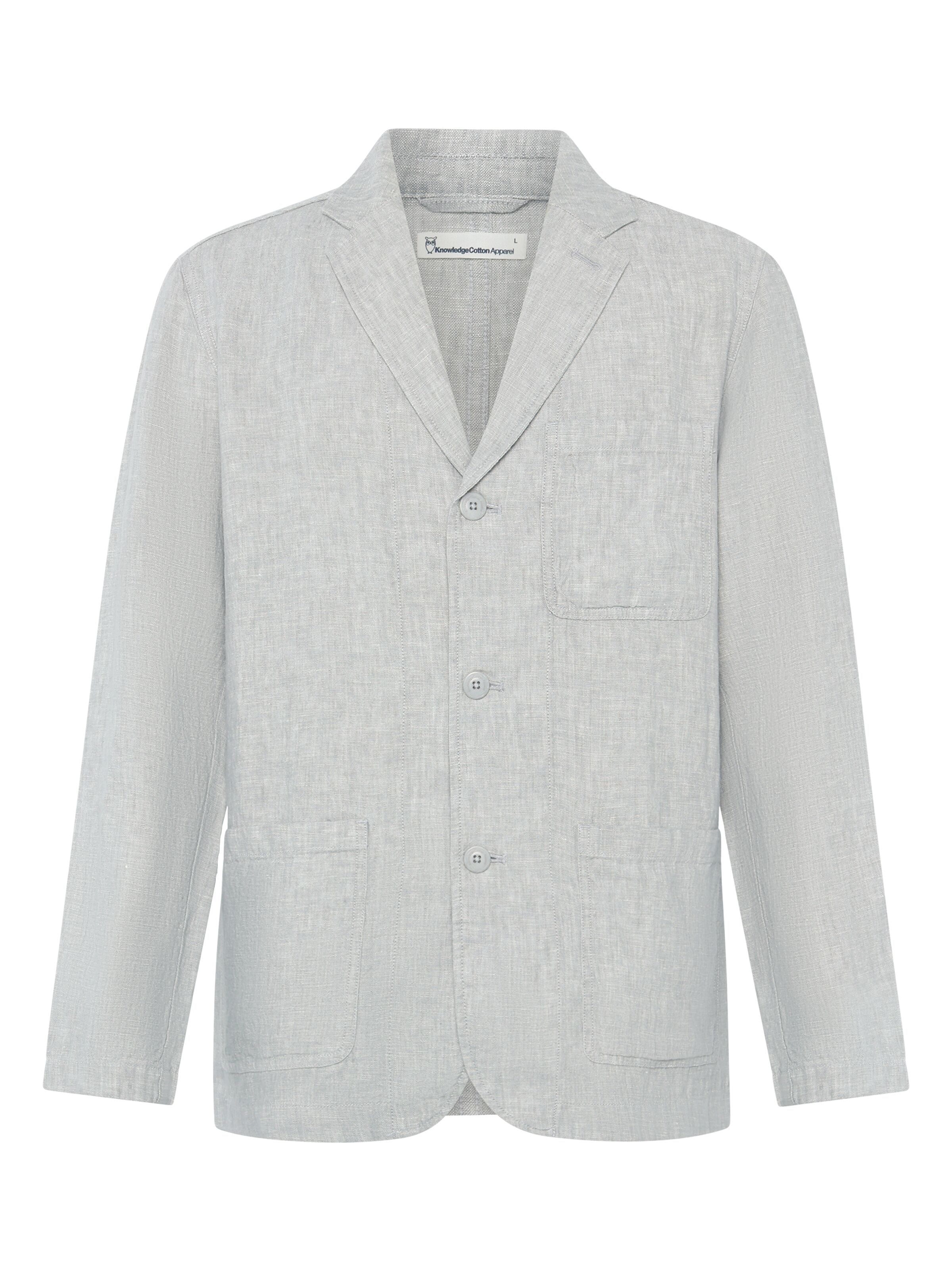 Lockerer Blazer aus Bio-Leinen