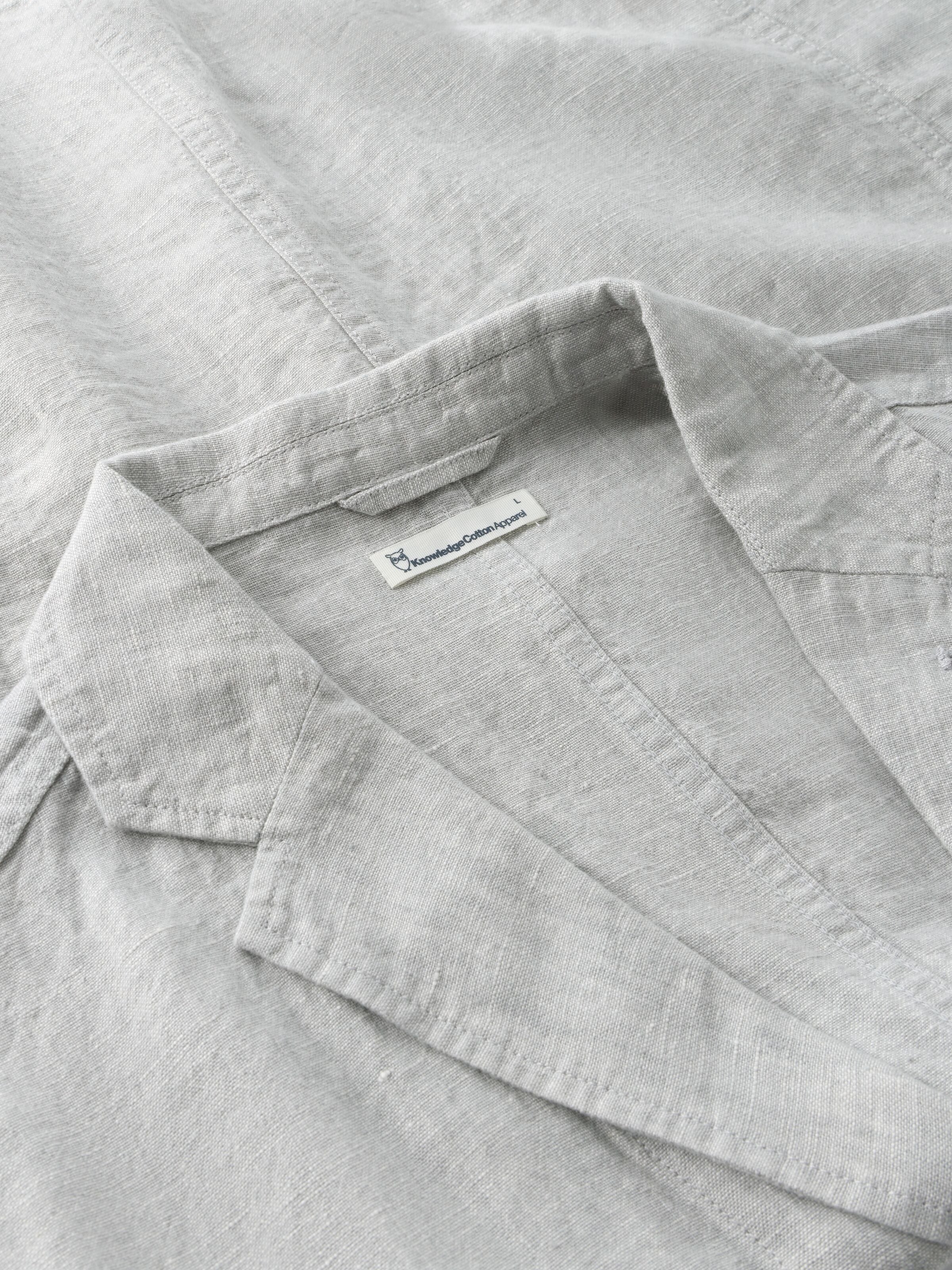 Lockerer Blazer aus Bio-Leinen