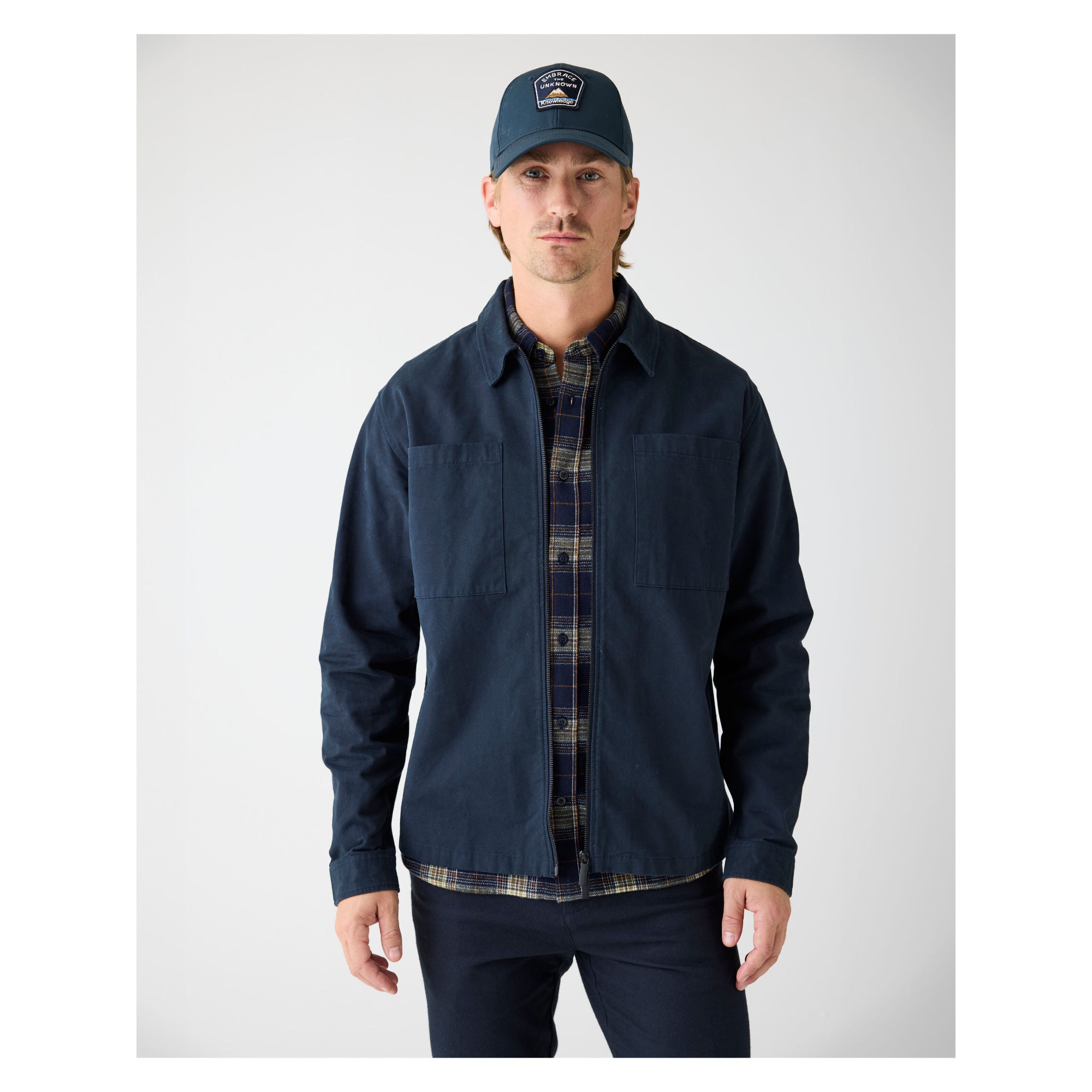 Twill-Overshirt Hemdjacke aus Bio-Baumwolle GOTS/Vegan