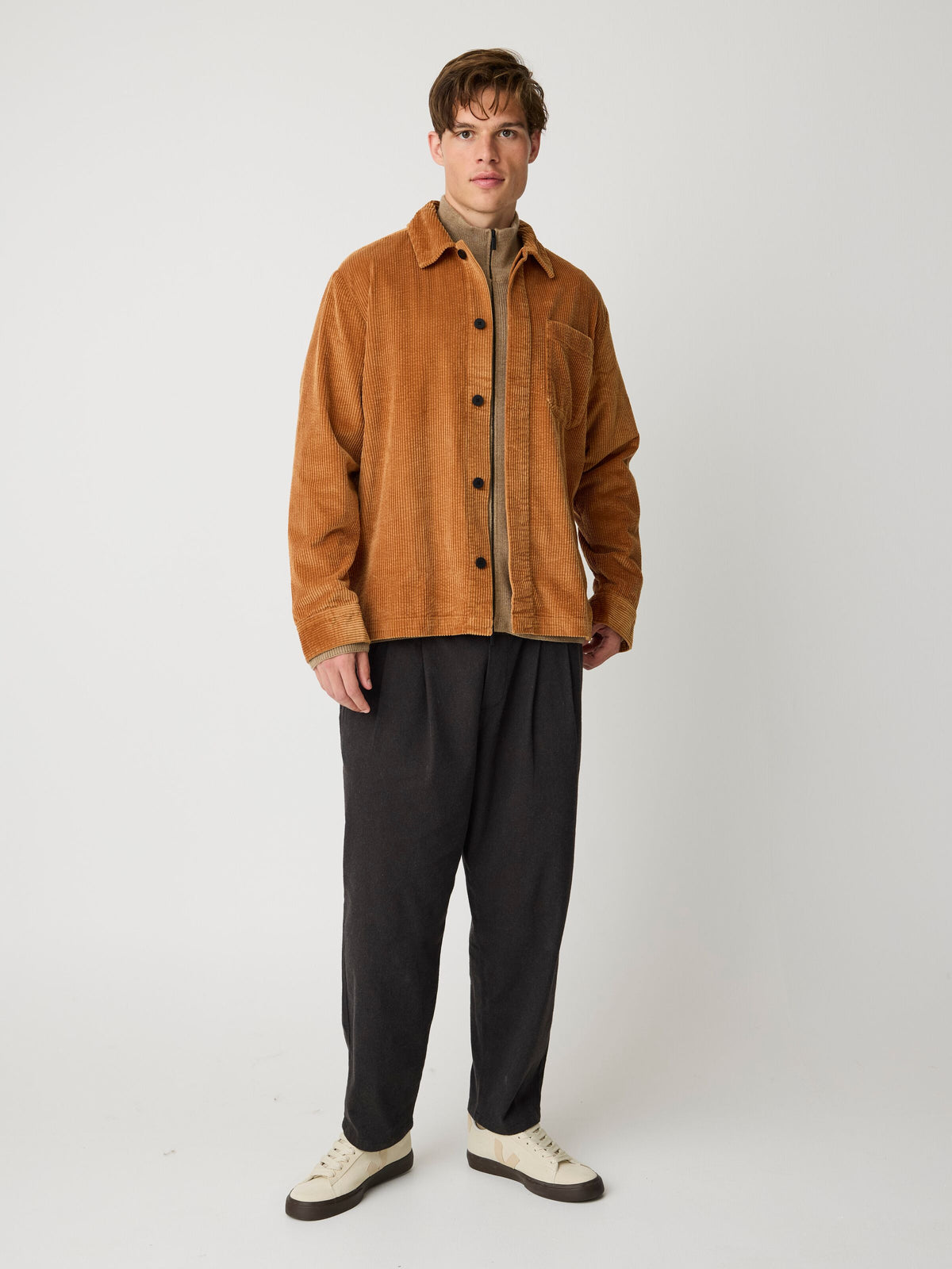 Cord-Overshirt - Hemdjacke aus Bio-Baumwolle