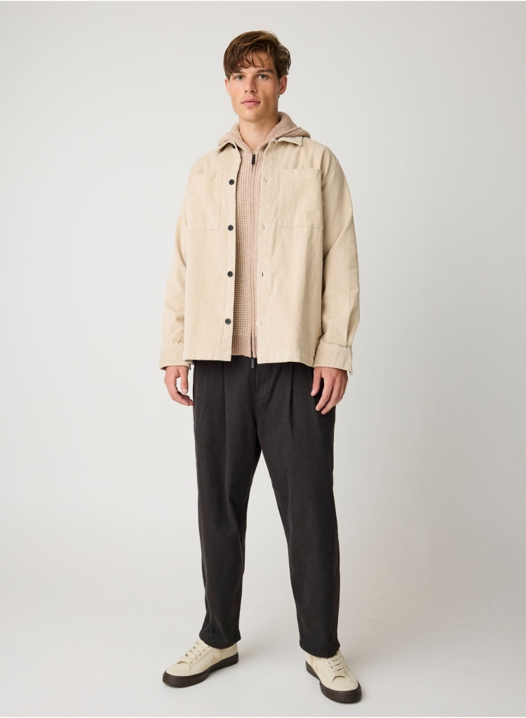 Lockeres Cord-Overshirt aus Bio-Baumwolle