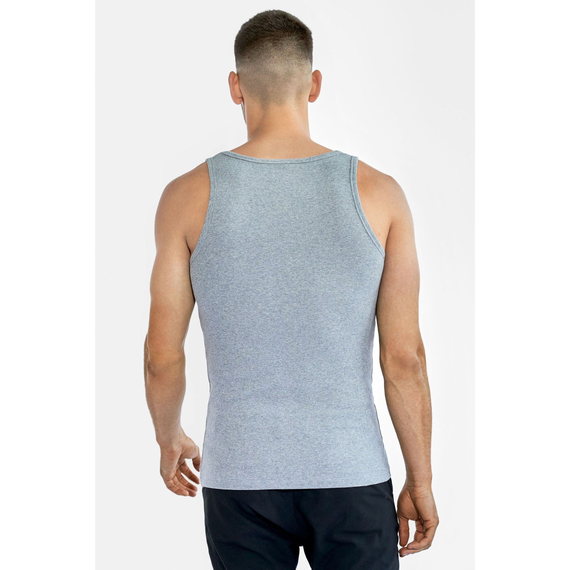 2-Pack Tanktops RIBBED aus Bio-Baumwolle