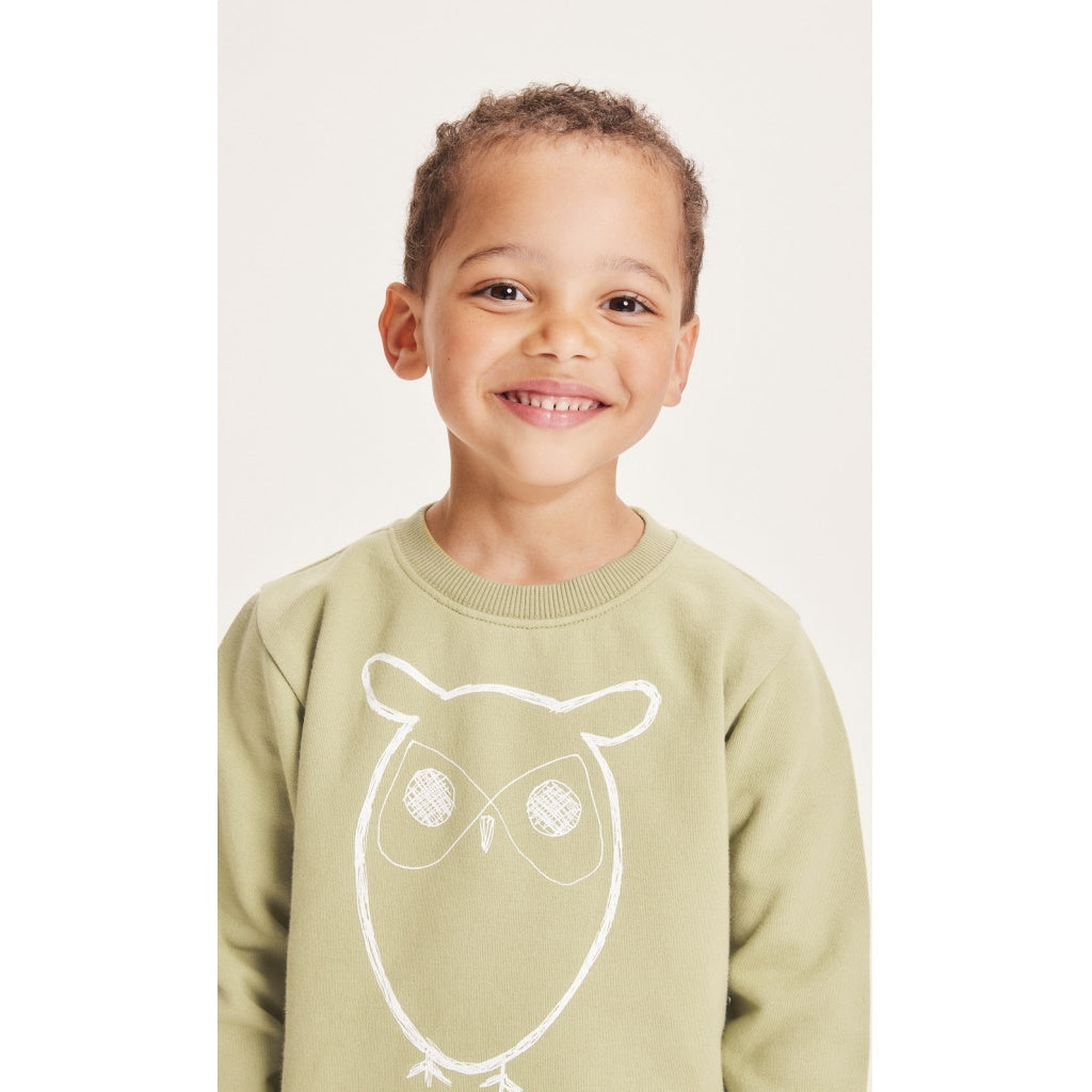 Kids Pullover BIG OWL aus Bio-Baumwolle