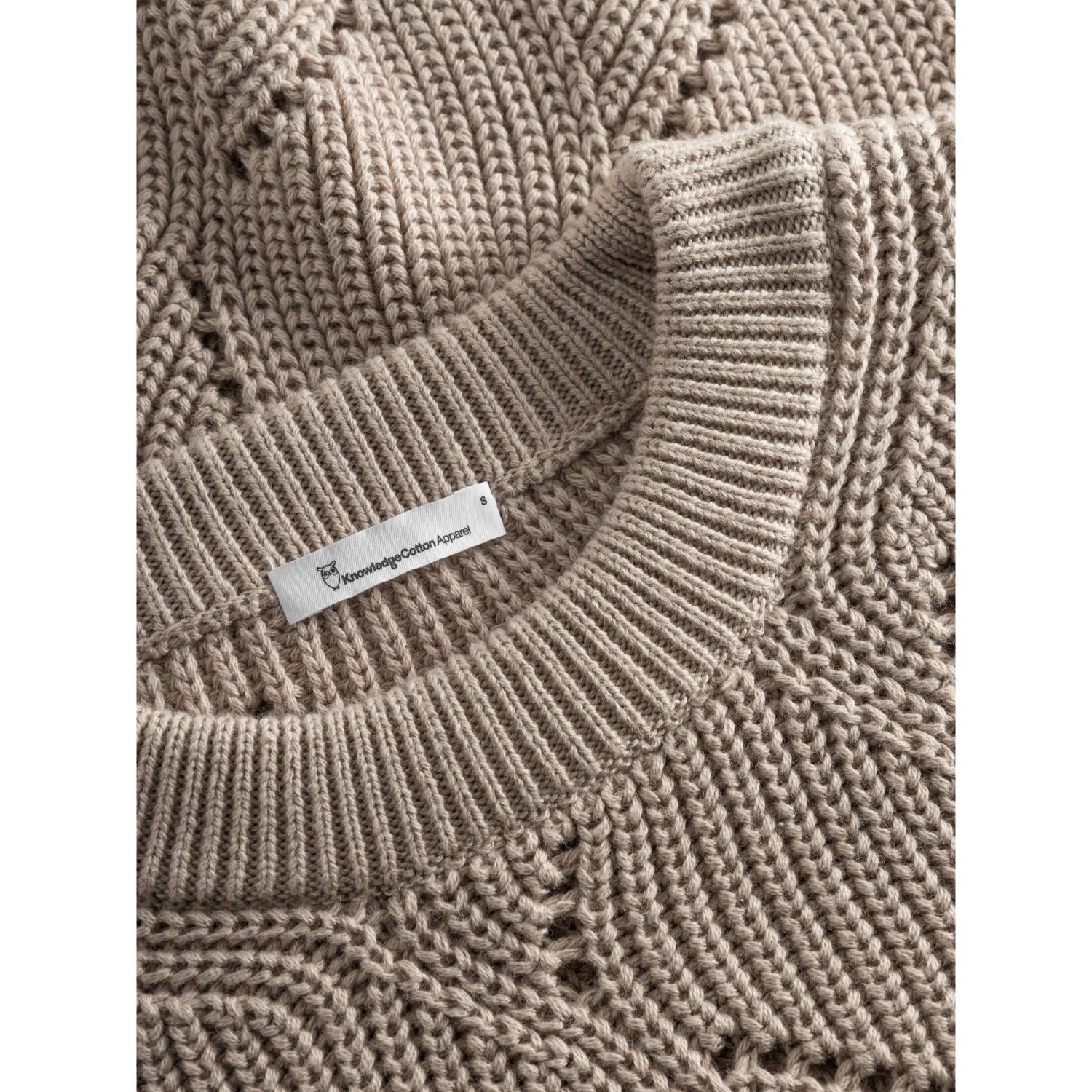 Strickpullover CABLE CREW aus Bio-Baumwolle