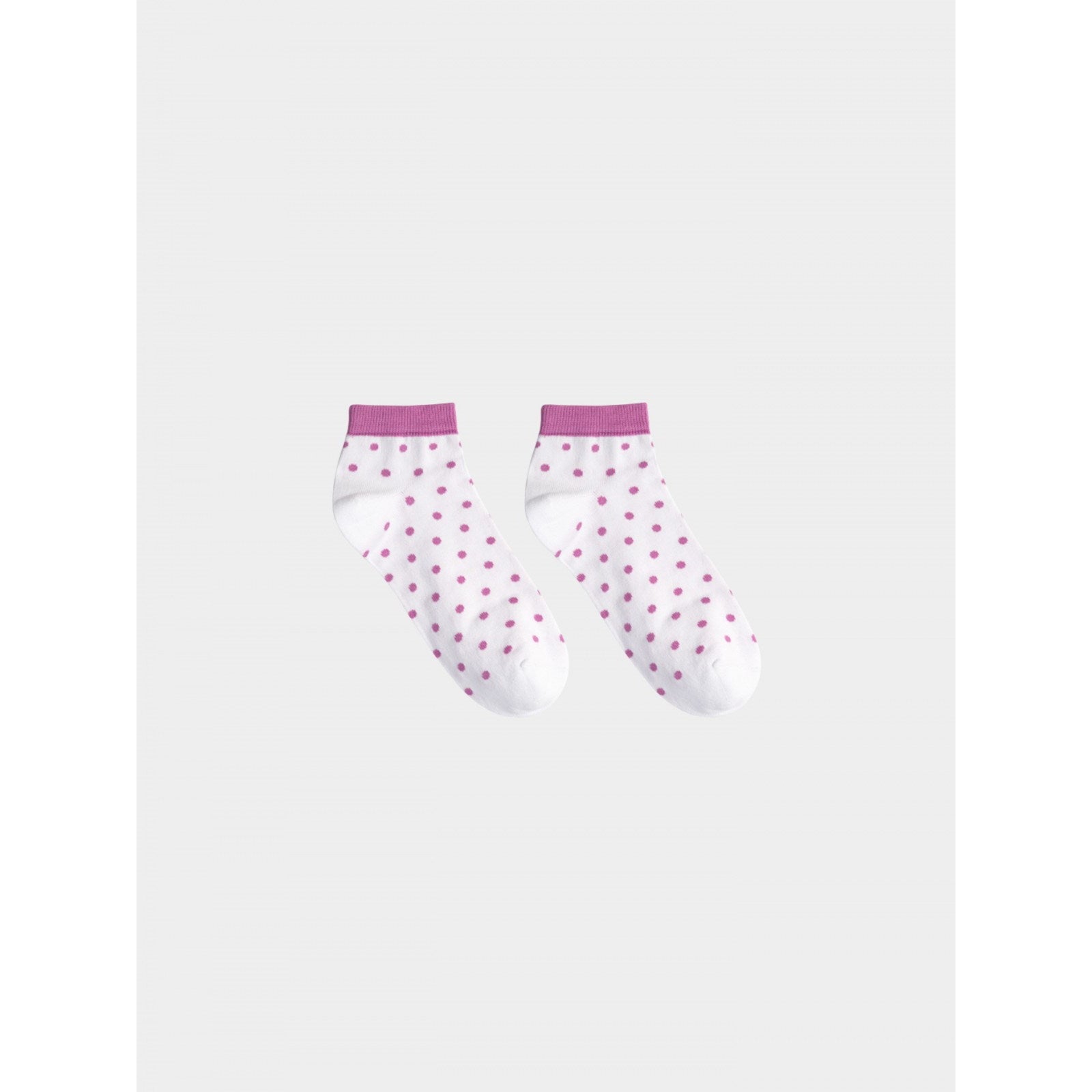 Sneaker Socken mit Punkten aus Bio-Baumwolle