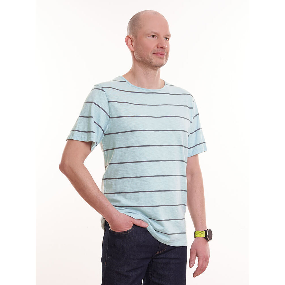 T-Shirt EASY-STRIPE aus Bio-Baumwolle