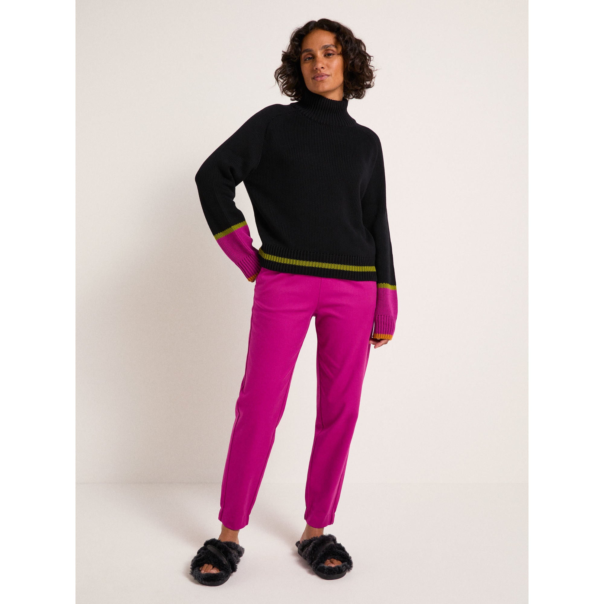 Pullover COLOURBLOCK aus Bio-Baumwolle