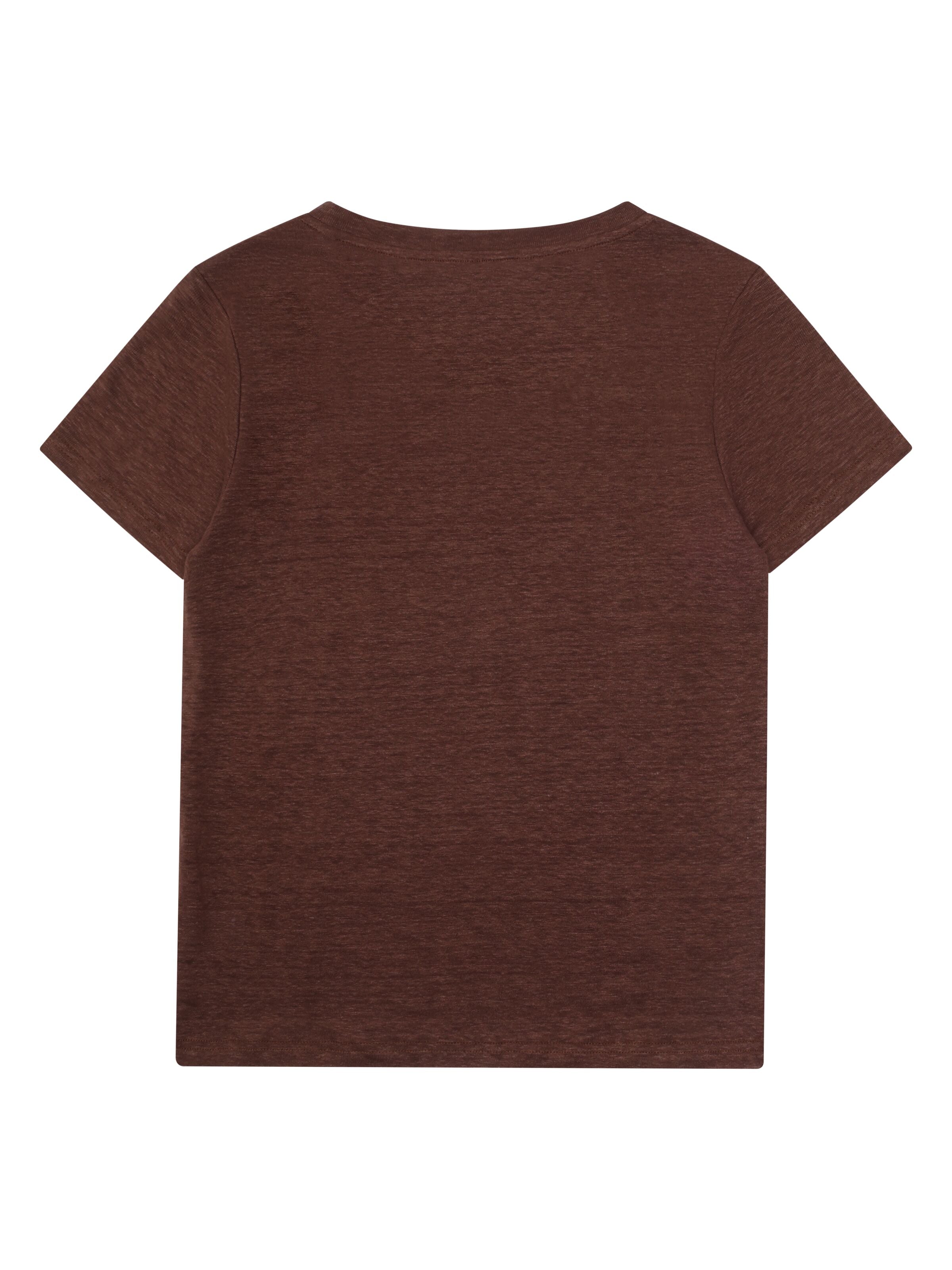 Regular Leinen-T-Shirt aus Bio-Leinen - GOTS/Vegan