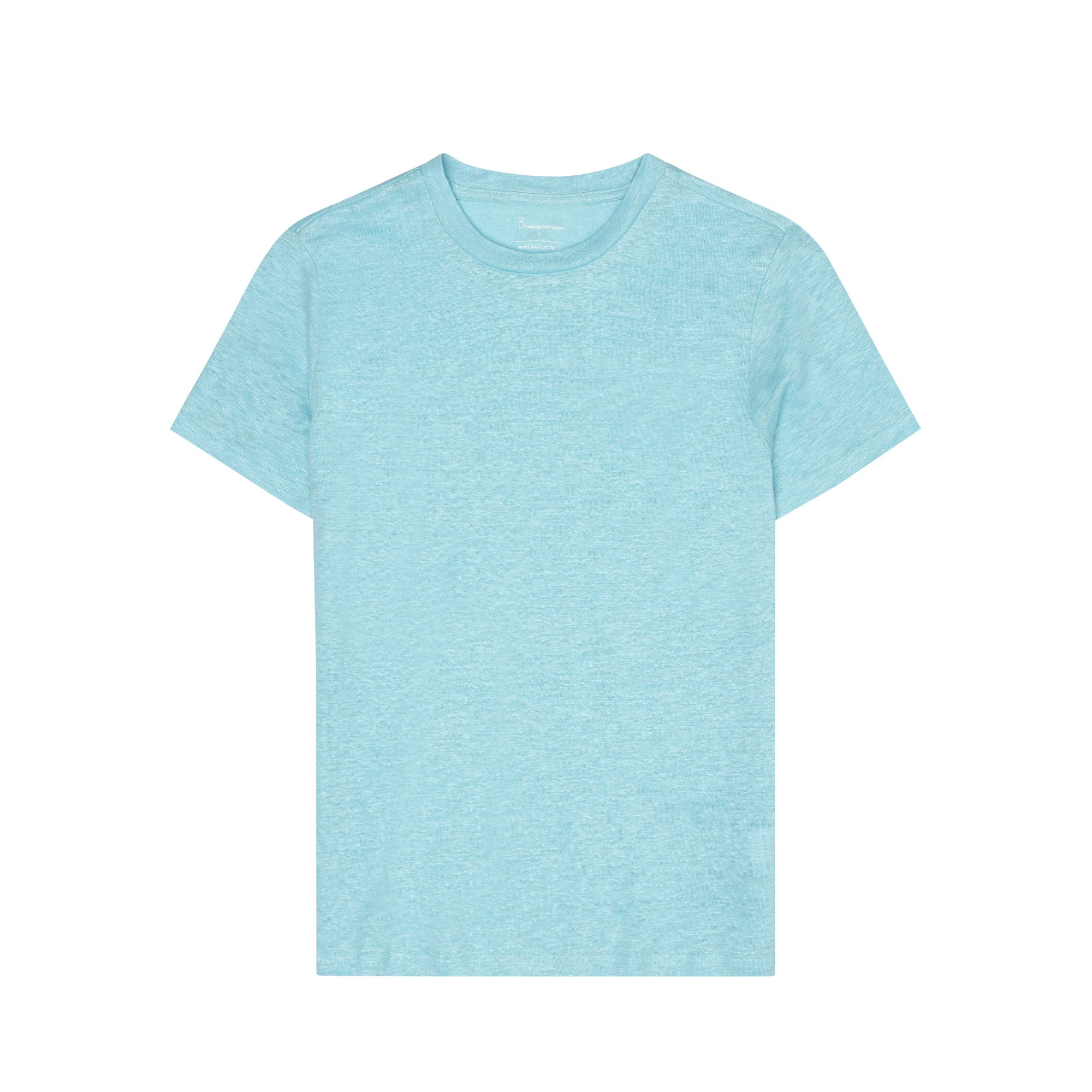Regular Leinen-T-Shirt aus Bio-Leinen - GOTS/Vegan