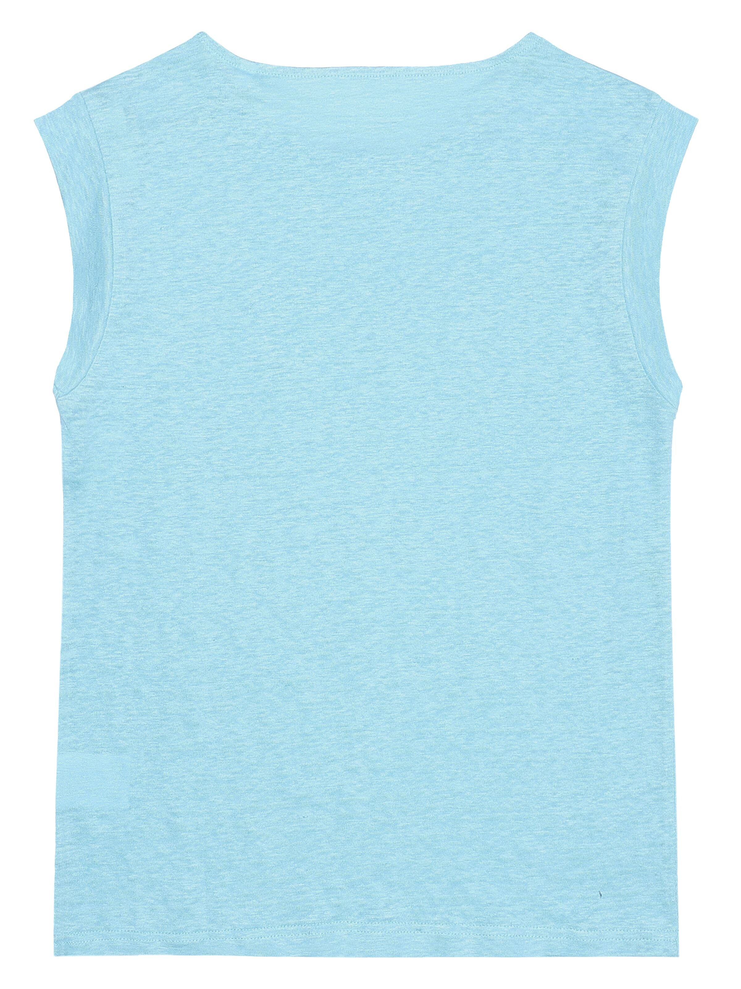 T-Shirt LOOSE FOLD UP aus Bio-Leinen