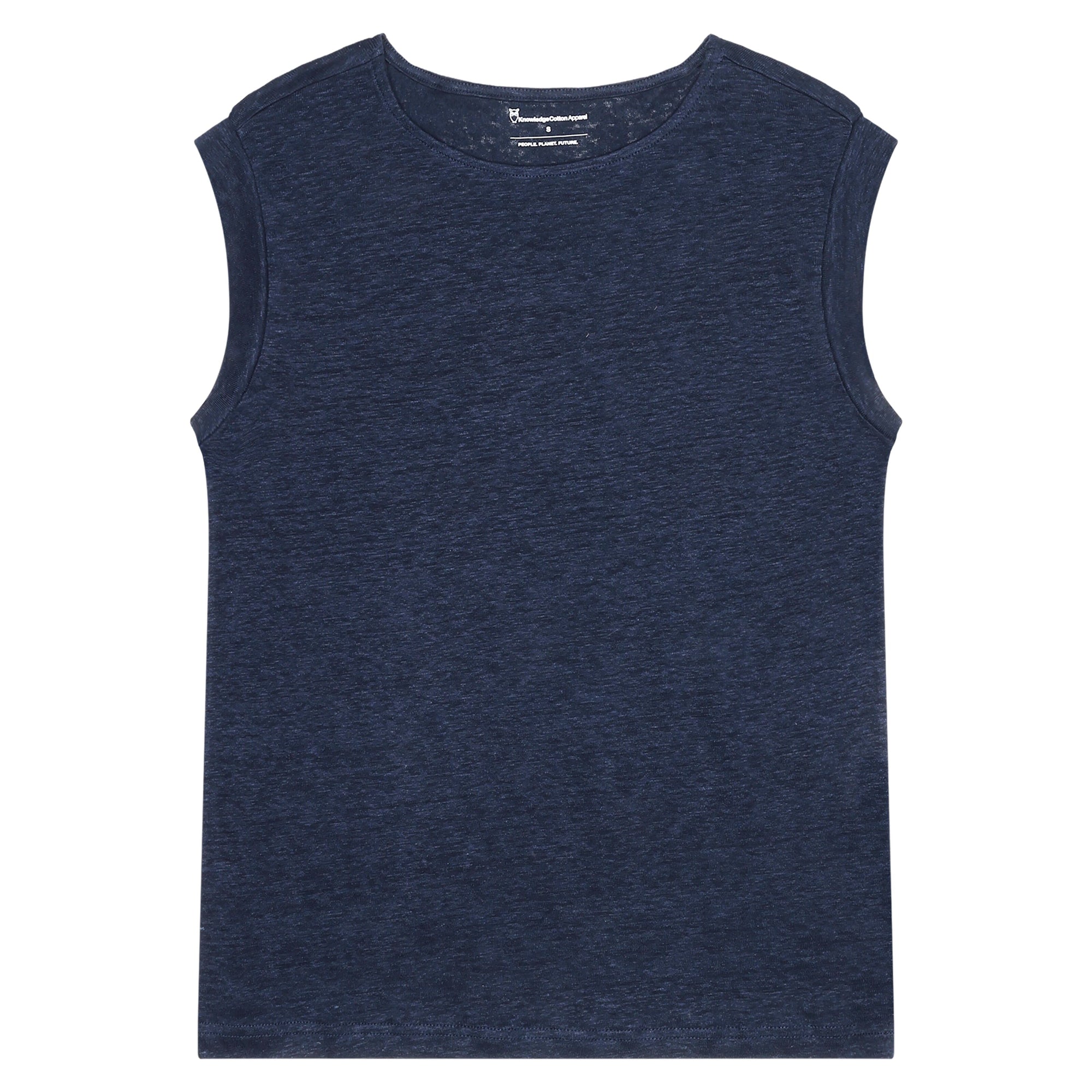 T-Shirt LOOSE FOLD UP aus Bio-Leinen