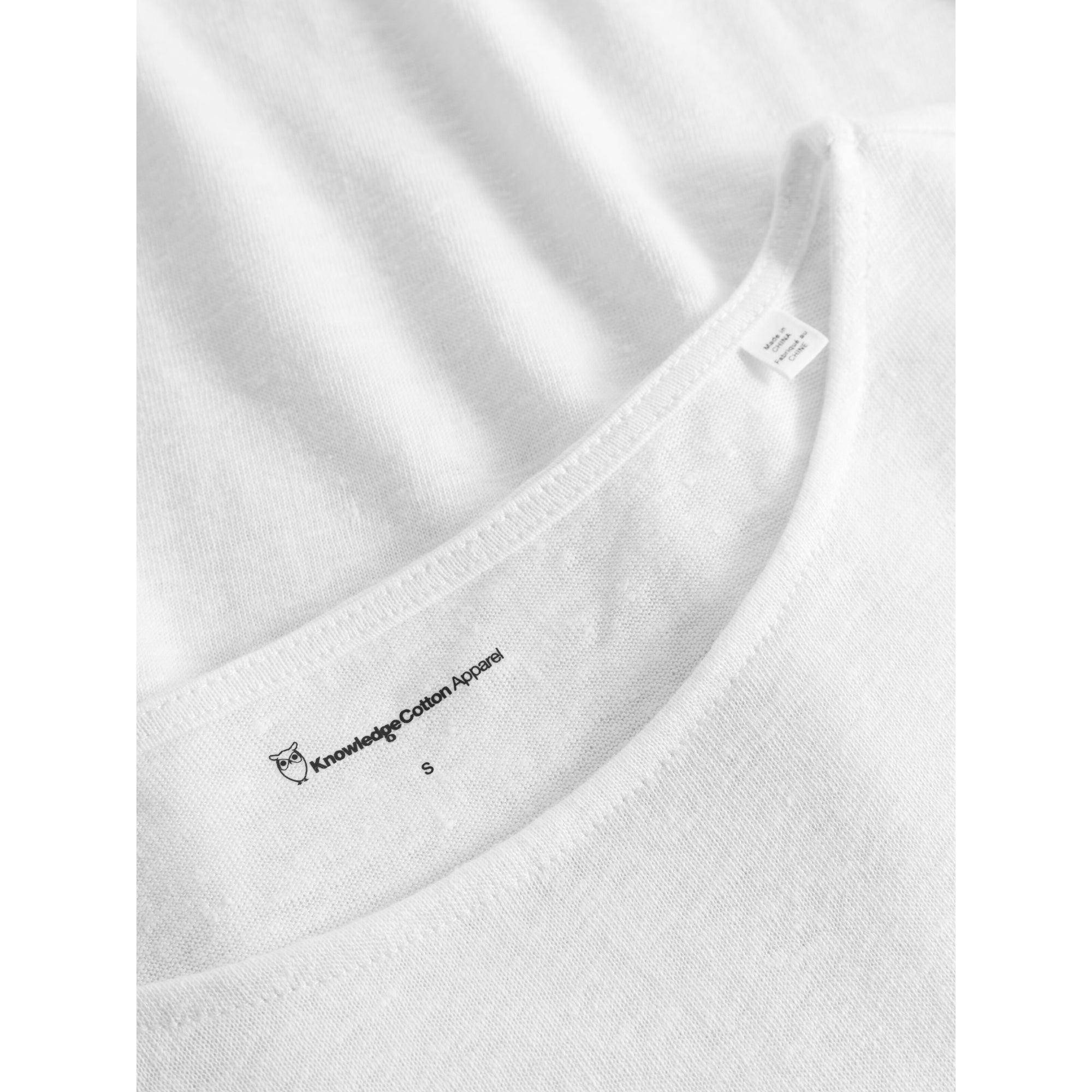 T-Shirt LOOSE FOLD UP aus Bio-Leinen