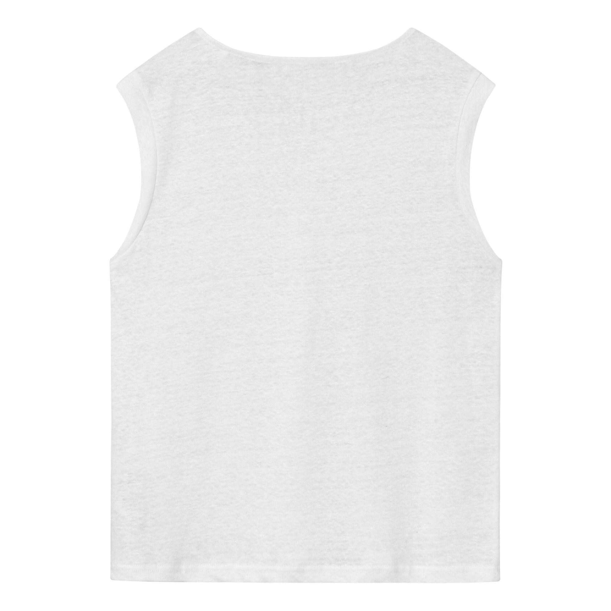 T-Shirt LOOSE FOLD UP aus Bio-Leinen