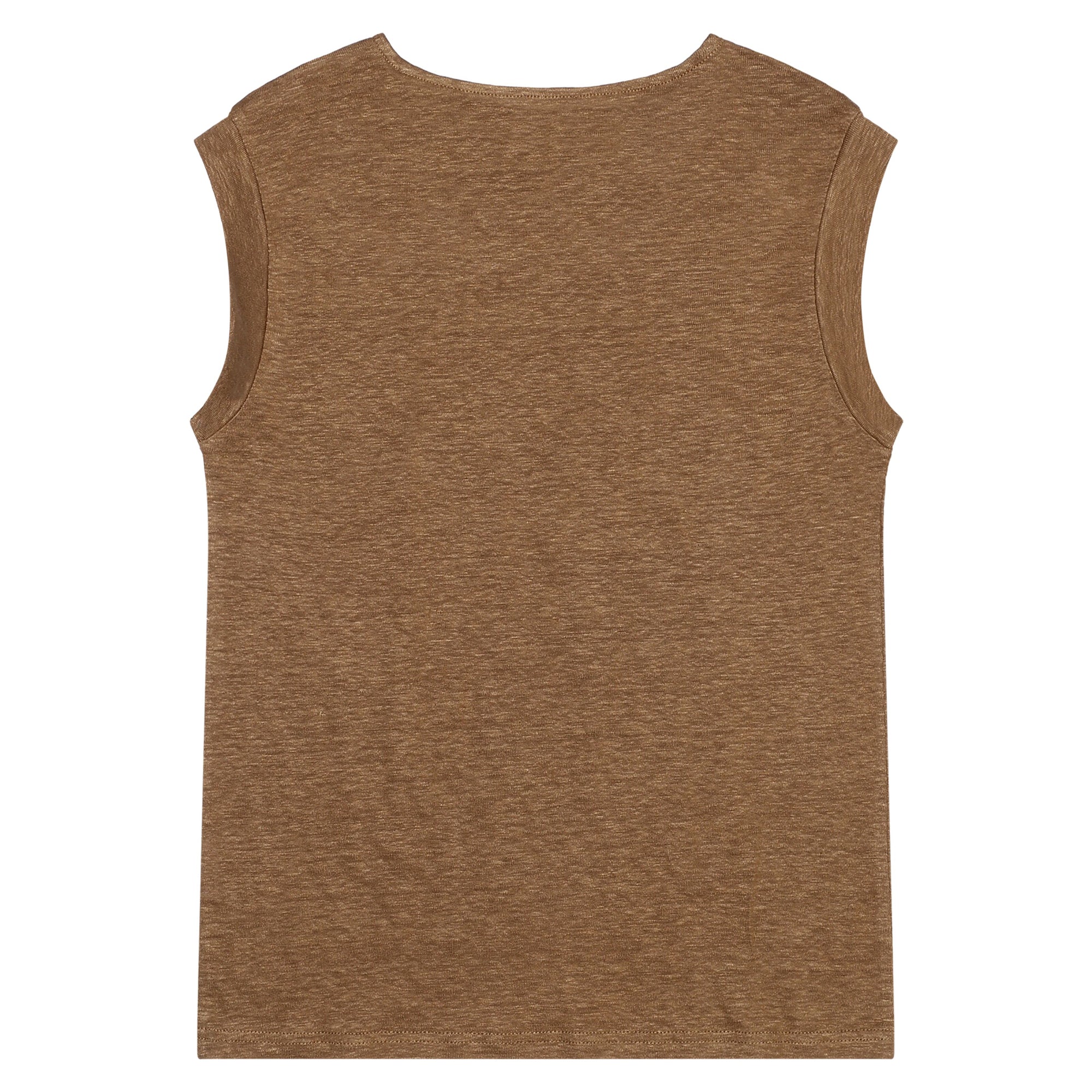 T-Shirt LOOSE FOLD UP aus Bio-Leinen