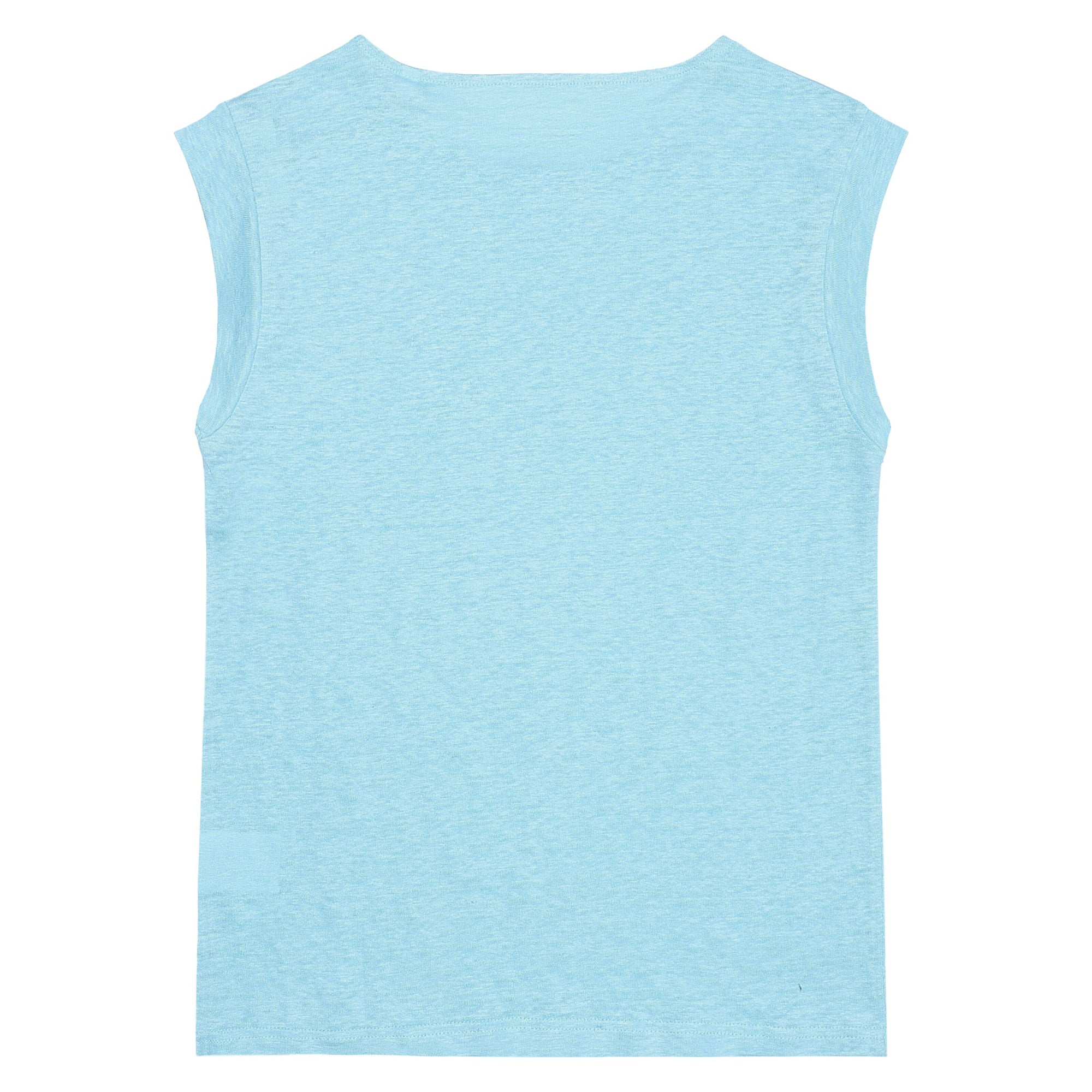 T-Shirt LOOSE FOLD UP aus Bio-Leinen