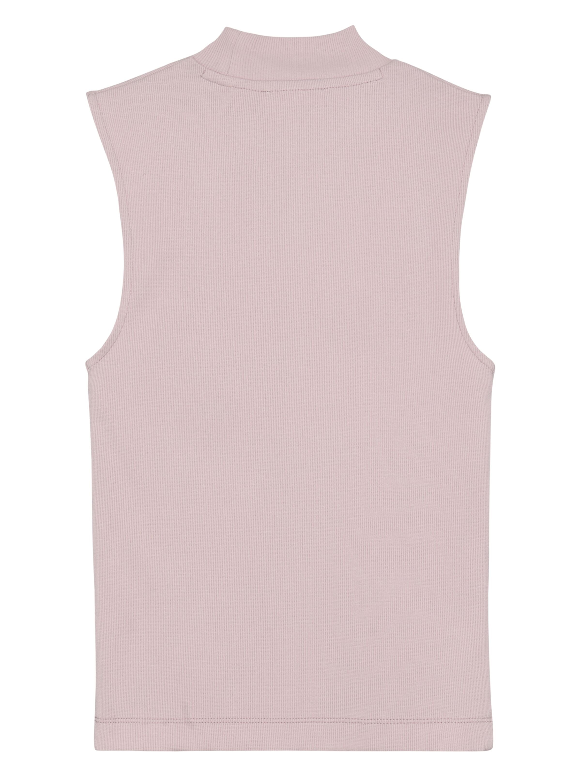 Ripptop HIGH NECK aus Bio-Baumwolle