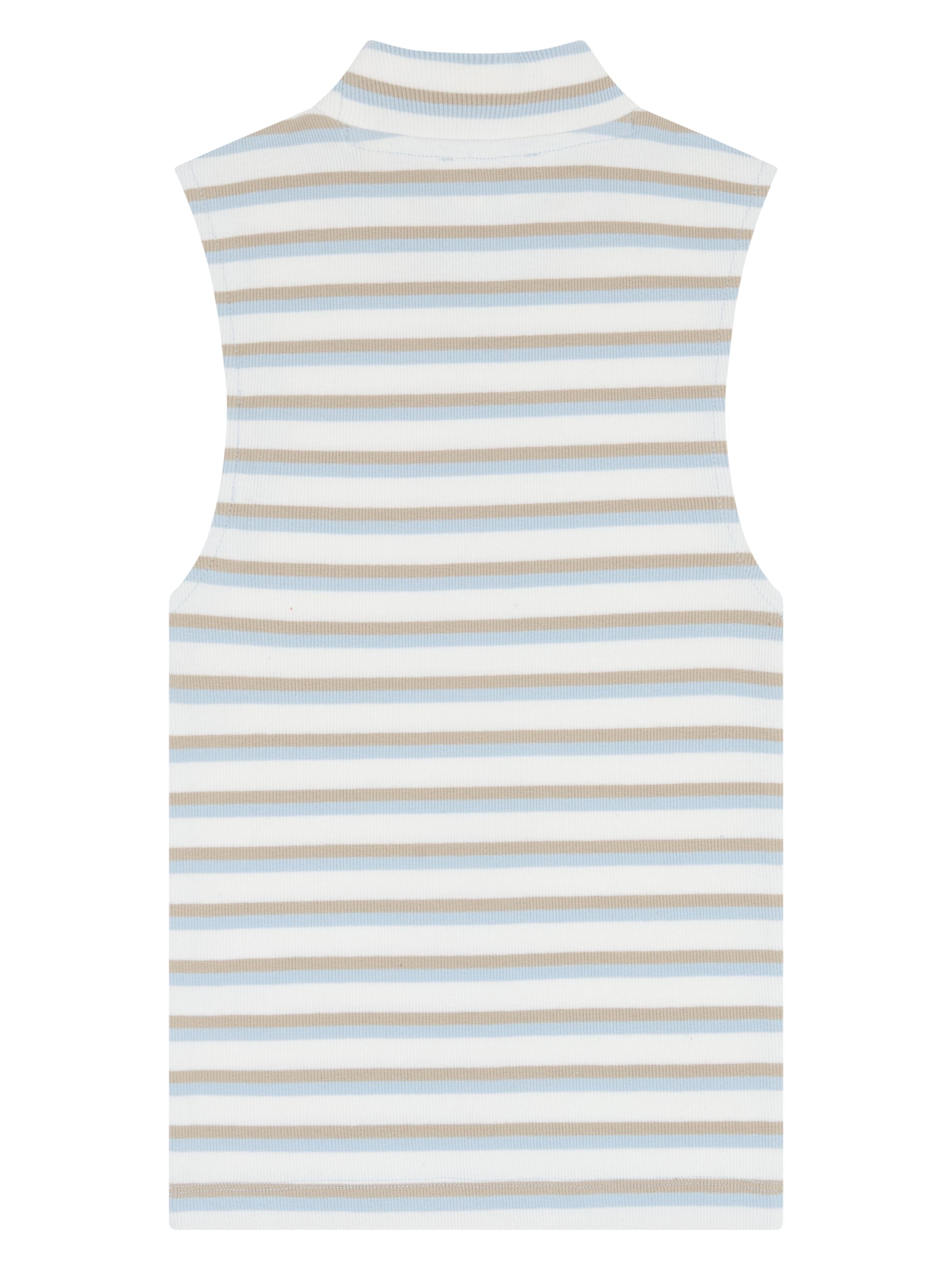 Ripptop HIGH NECK aus Bio-Baumwolle