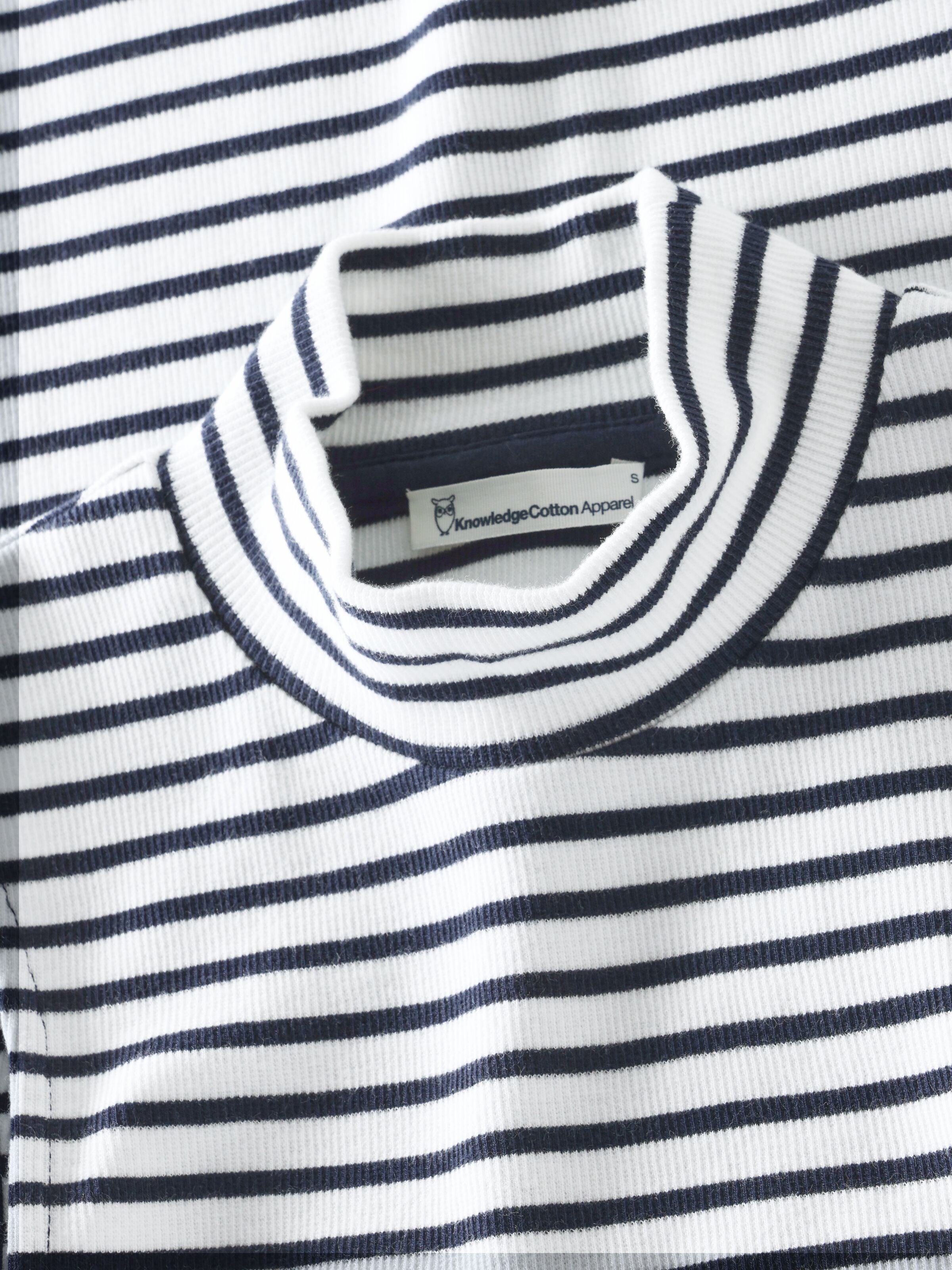 Ripptop HIGH NECK aus Bio-Baumwolle