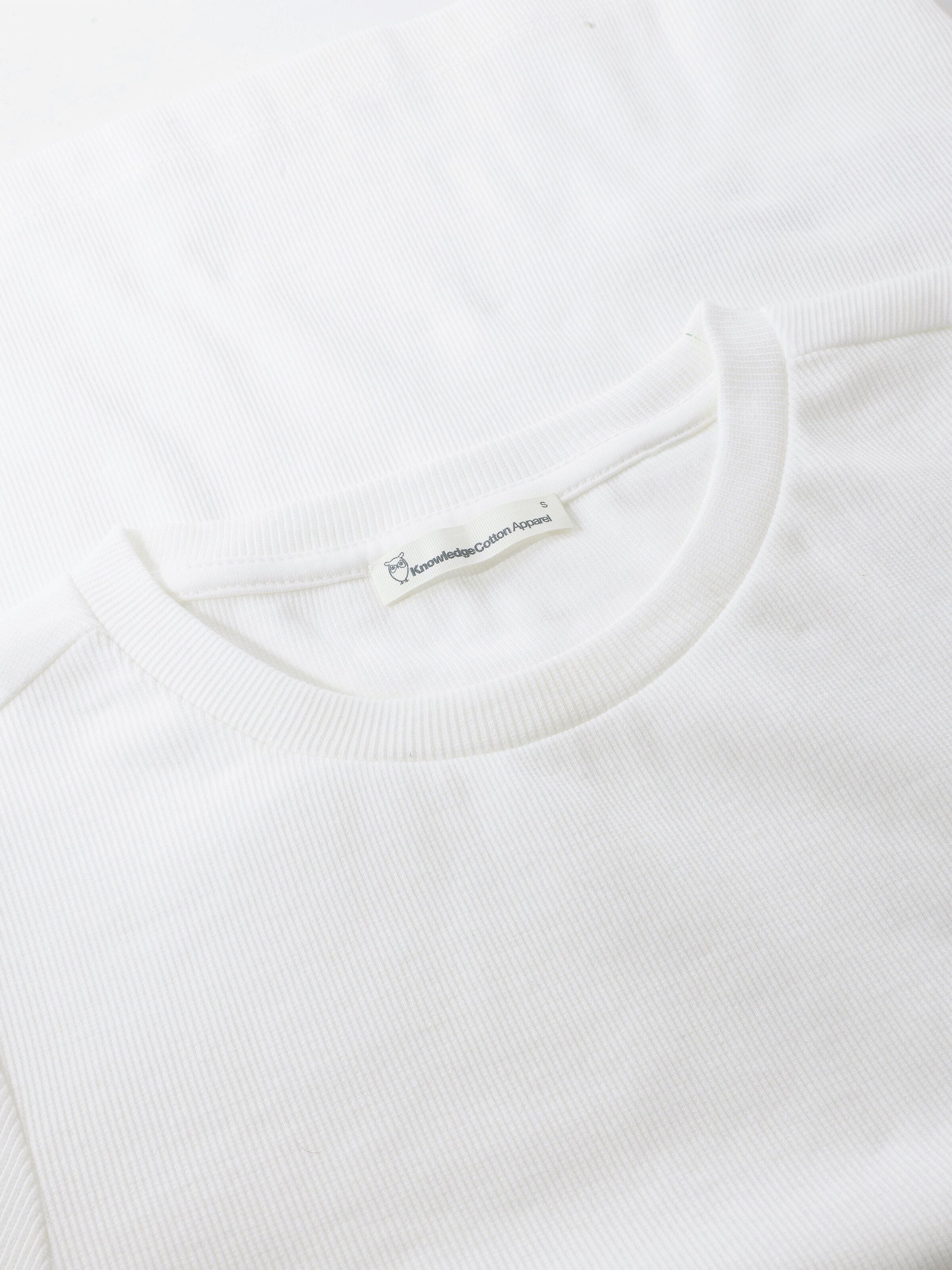 Halbarmshirt RIB T-SHIRT aus Bio-Baumwolle