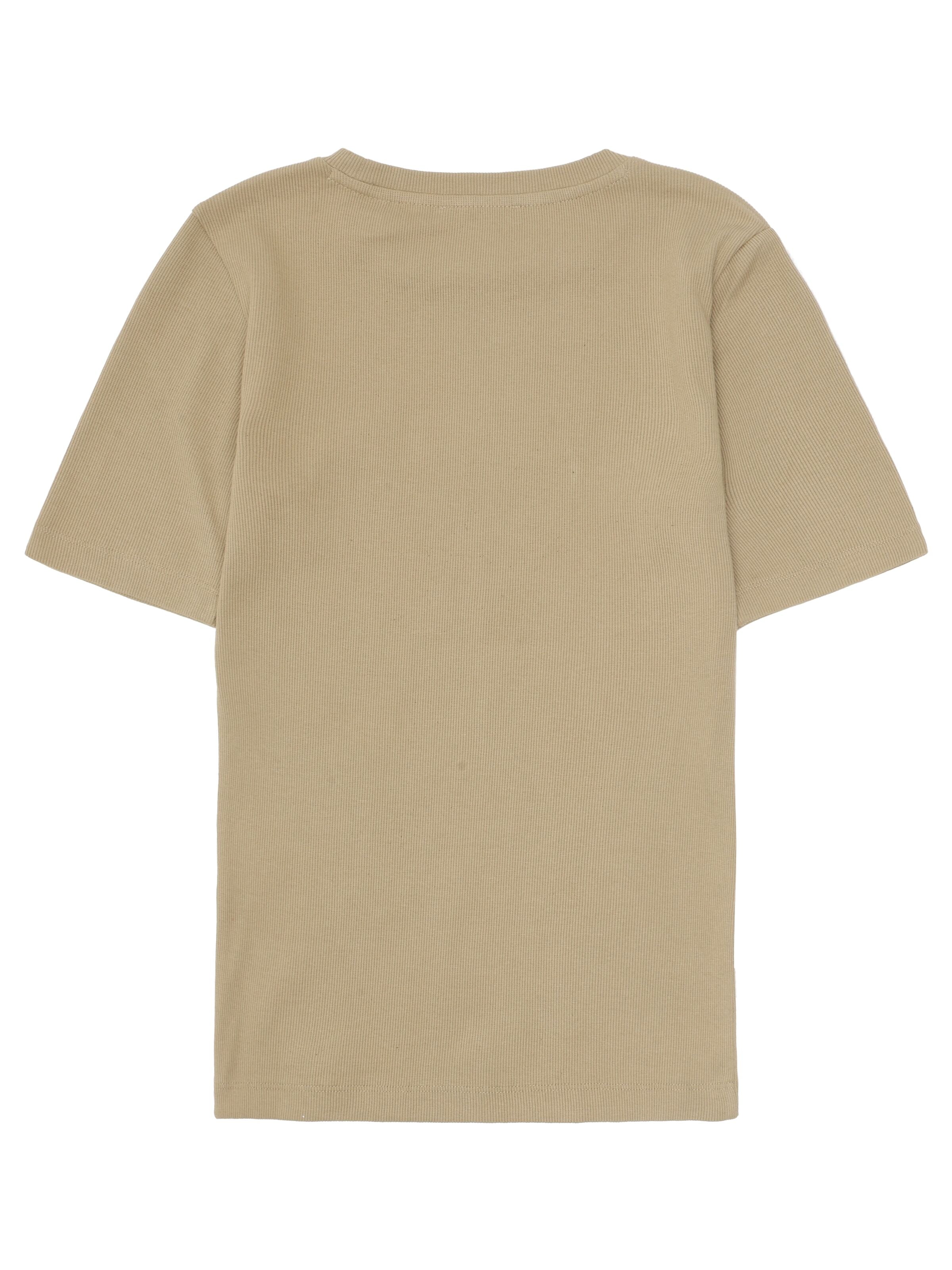 Halbarmshirt RIB T-SHIRT aus Bio-Baumwolle