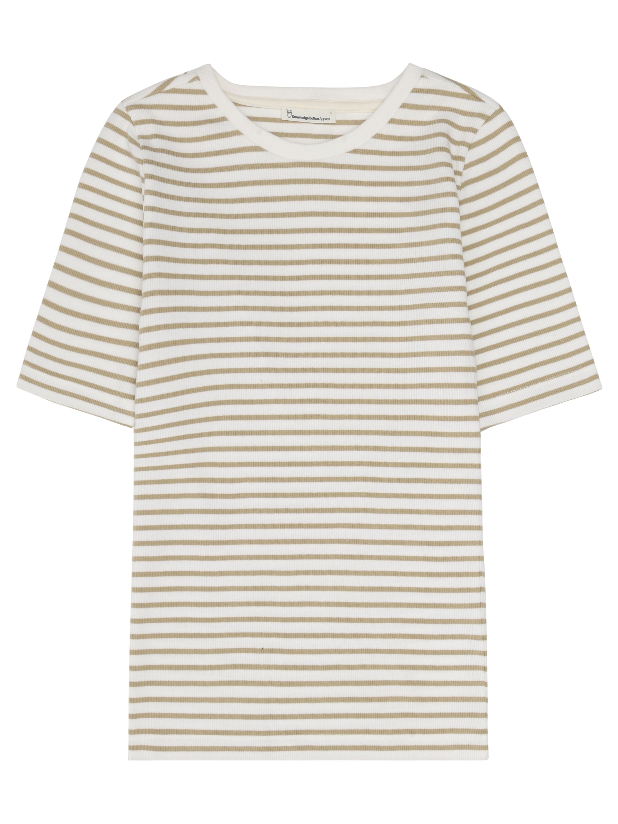 Halbarmshirt RIB T-SHIRT aus Bio-Baumwolle