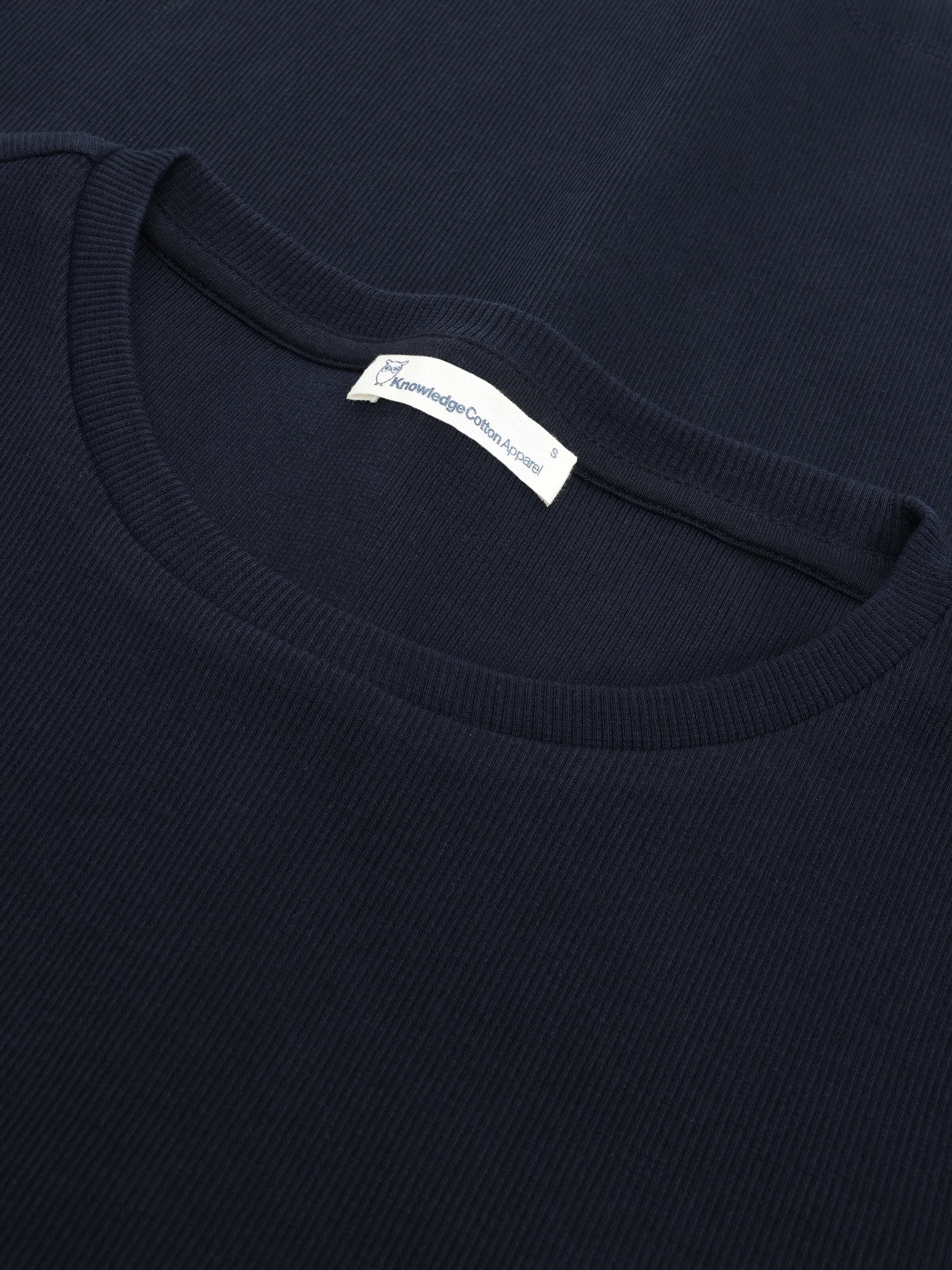 Langarmshirt RIB SCOOP NECK aus Bio-Baumwolle