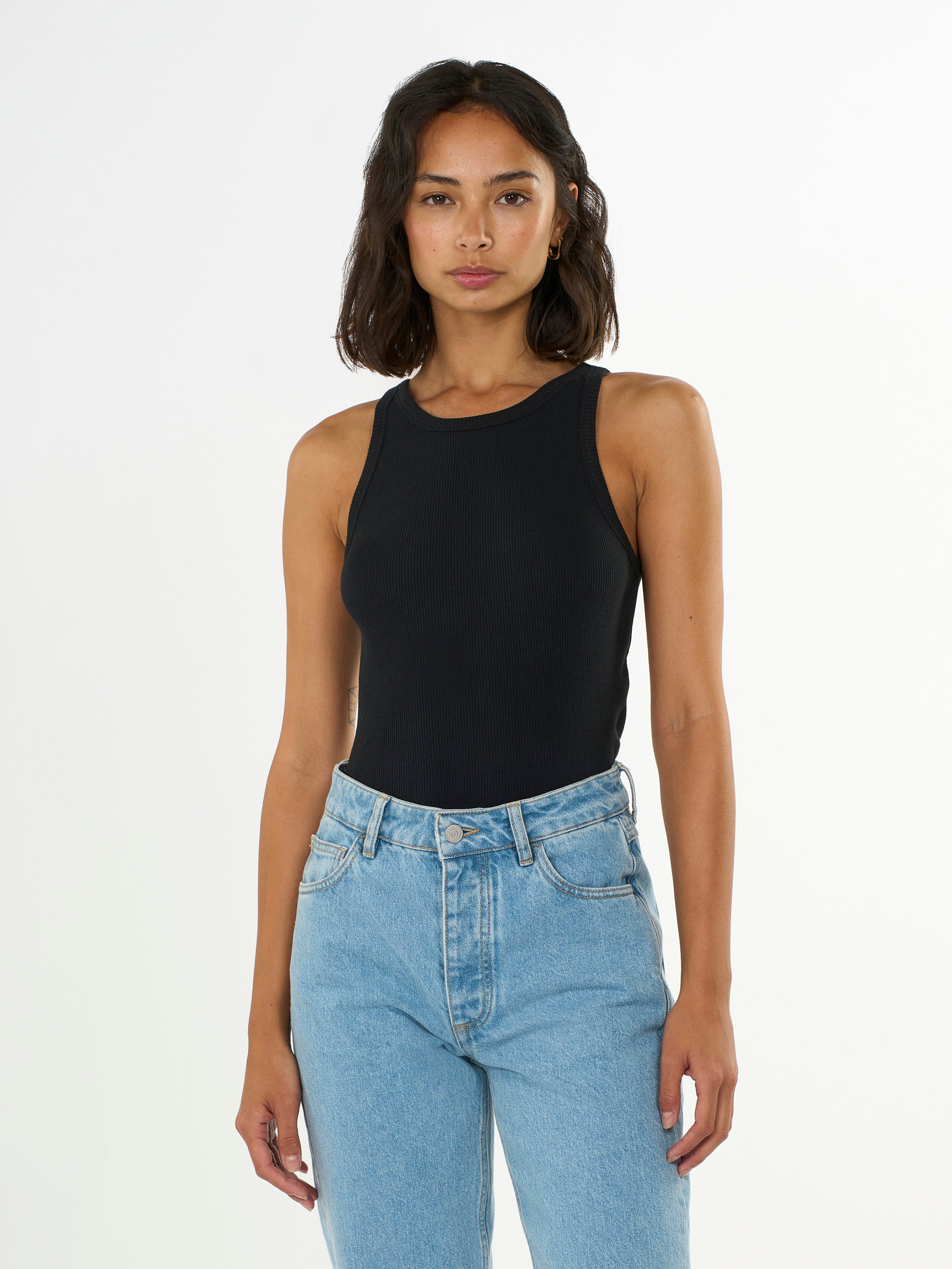 Ripptop RACER BACK aus Bio-Baumwolle