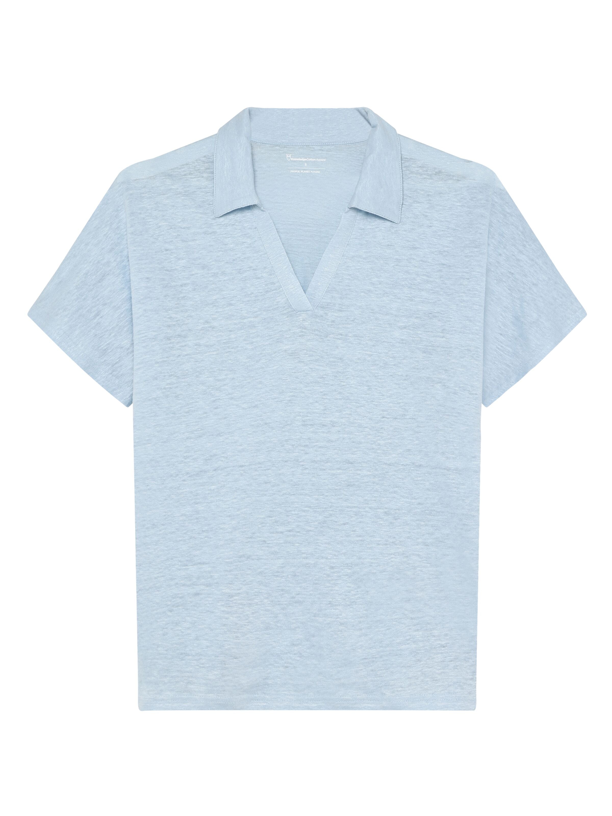 Poloshirt BAT SLEEVE aus Bio-Leinen