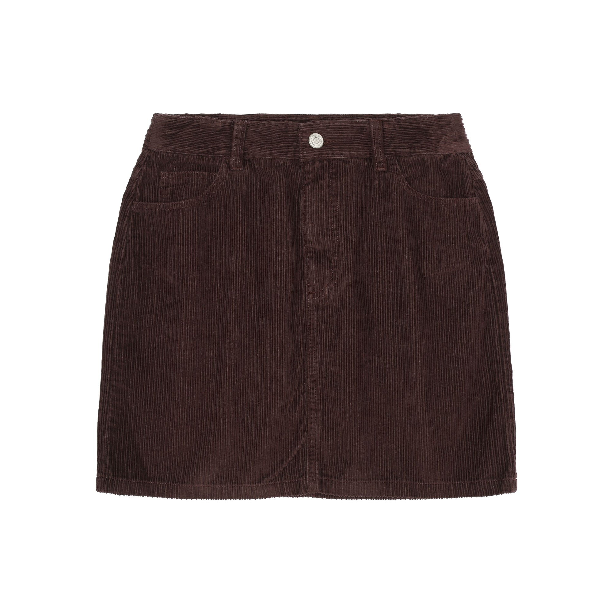 Cord Rock Irregular Corduroy Skirt aus Bio-Baumwolle