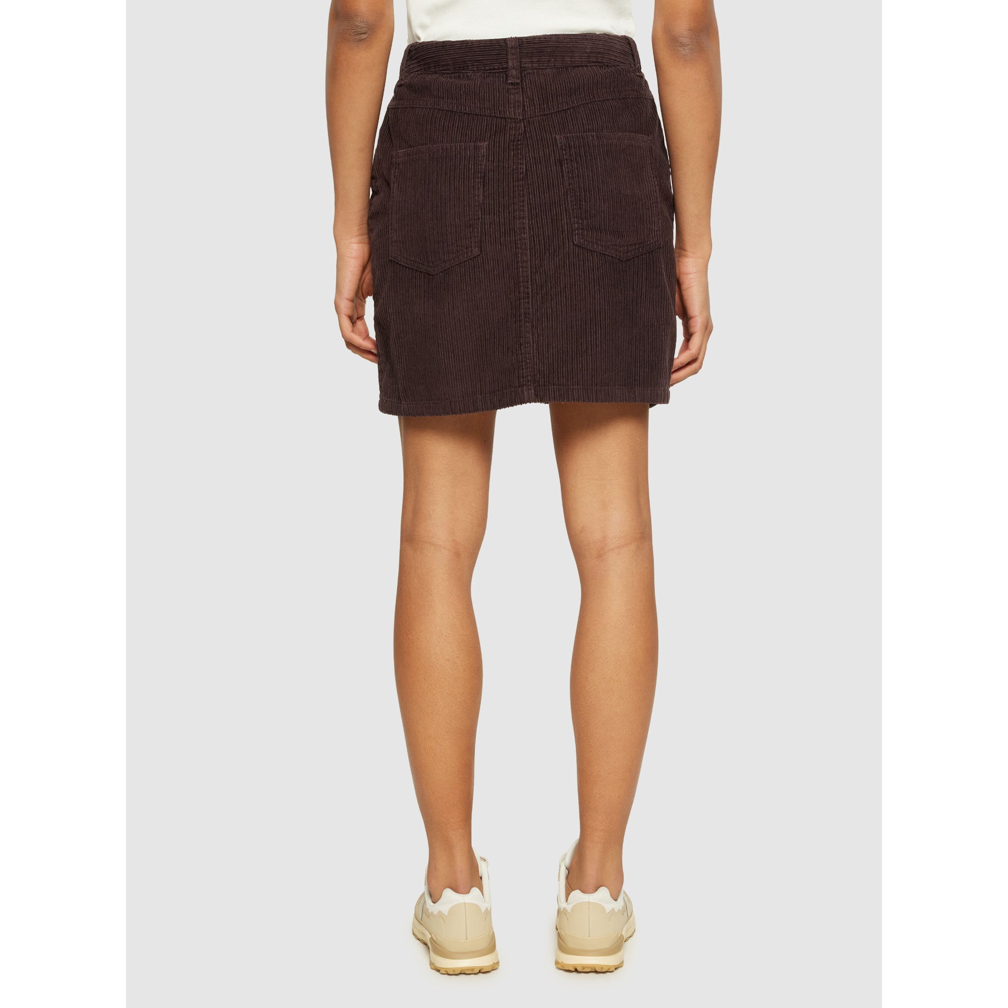 Cord Rock Irregular Corduroy Skirt aus Bio-Baumwolle