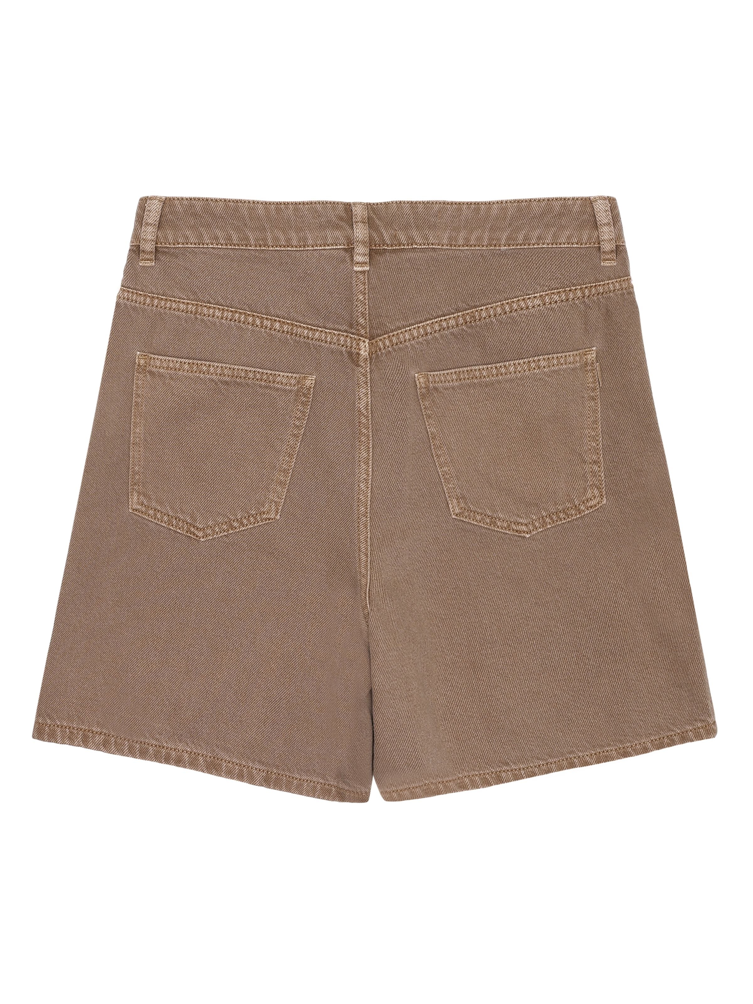GALE gerade Mid-Rise Twill 5-Pocket-Shorts - GOTS/Vegan