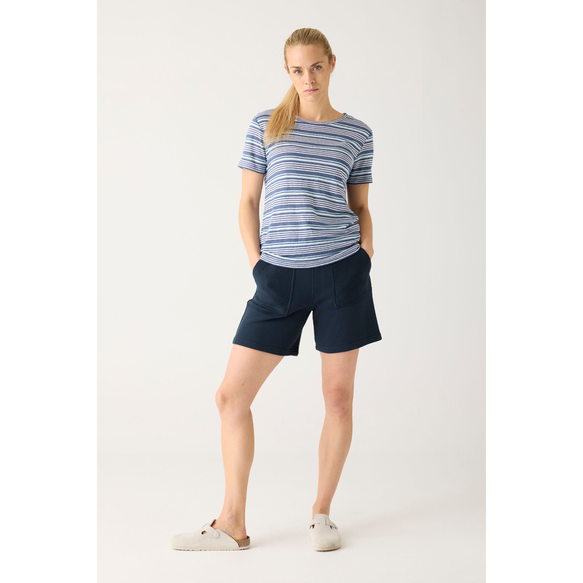 POSEY weite Passform mittelhohe Sweatshorts - GOTS/Vegan
