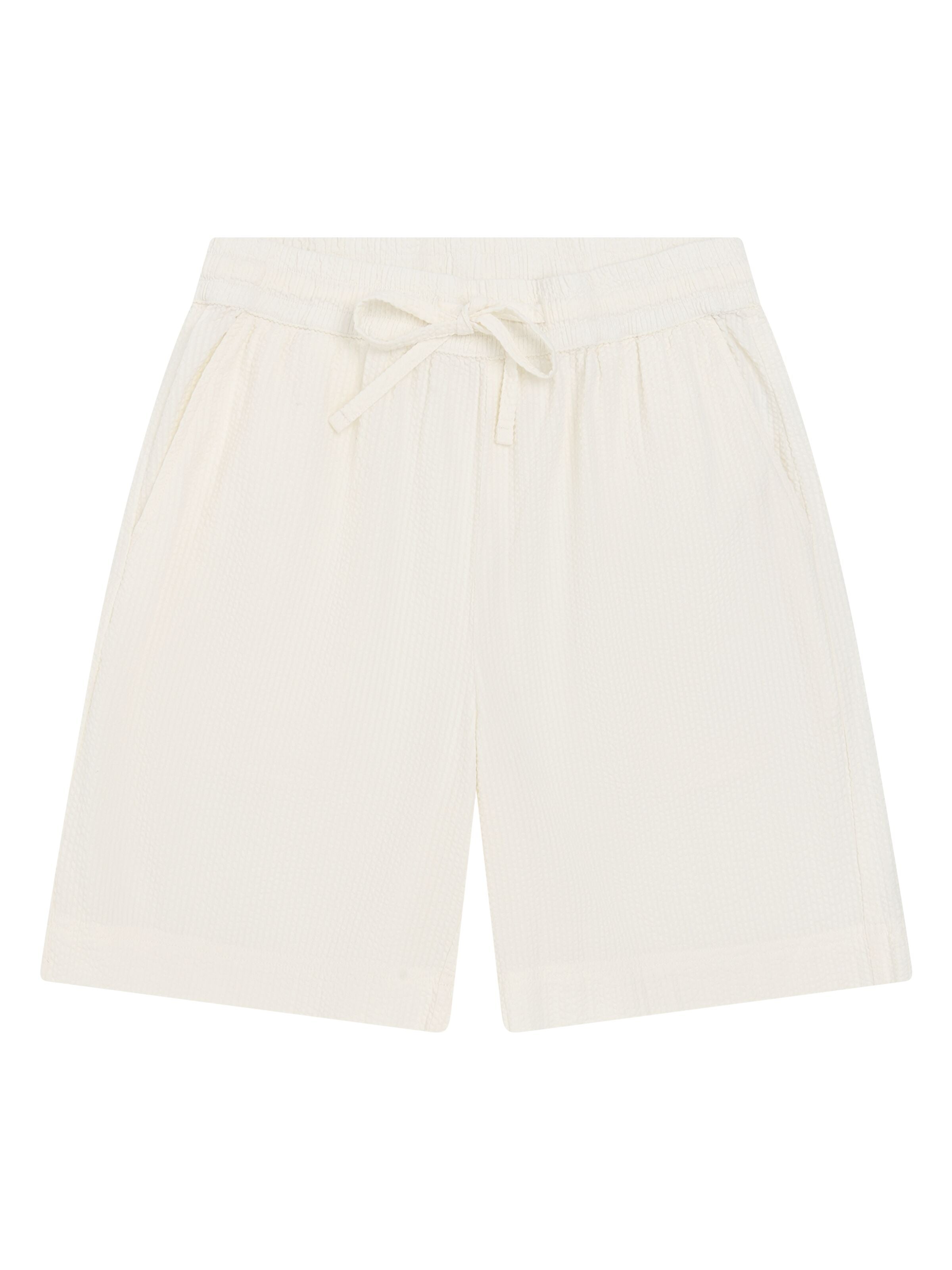 Weite Seersucker-Shorts POSEY aus Bio-Baumwolle